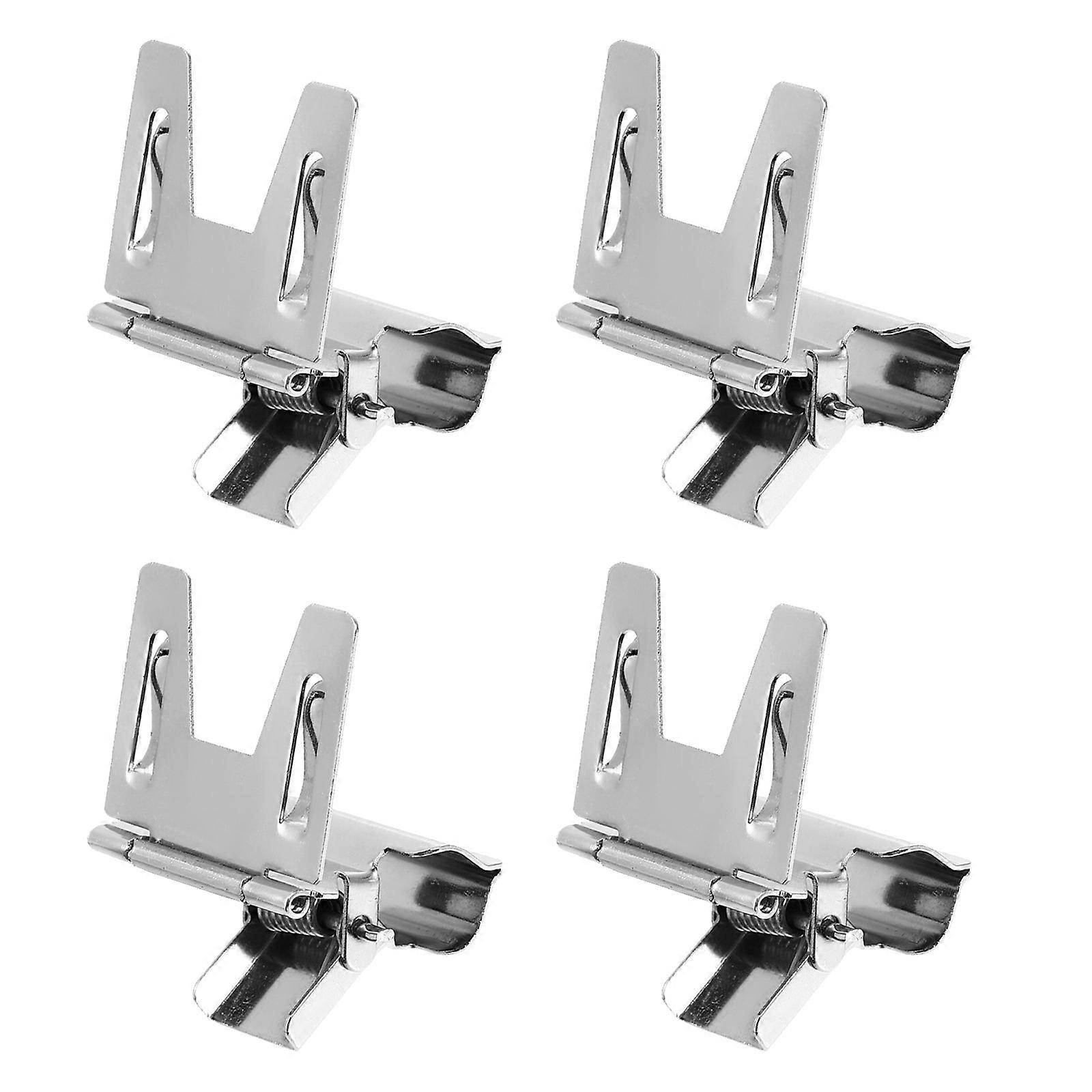 Label Holder Metal Clips for Display Use 16Pcs Silver Retail Store