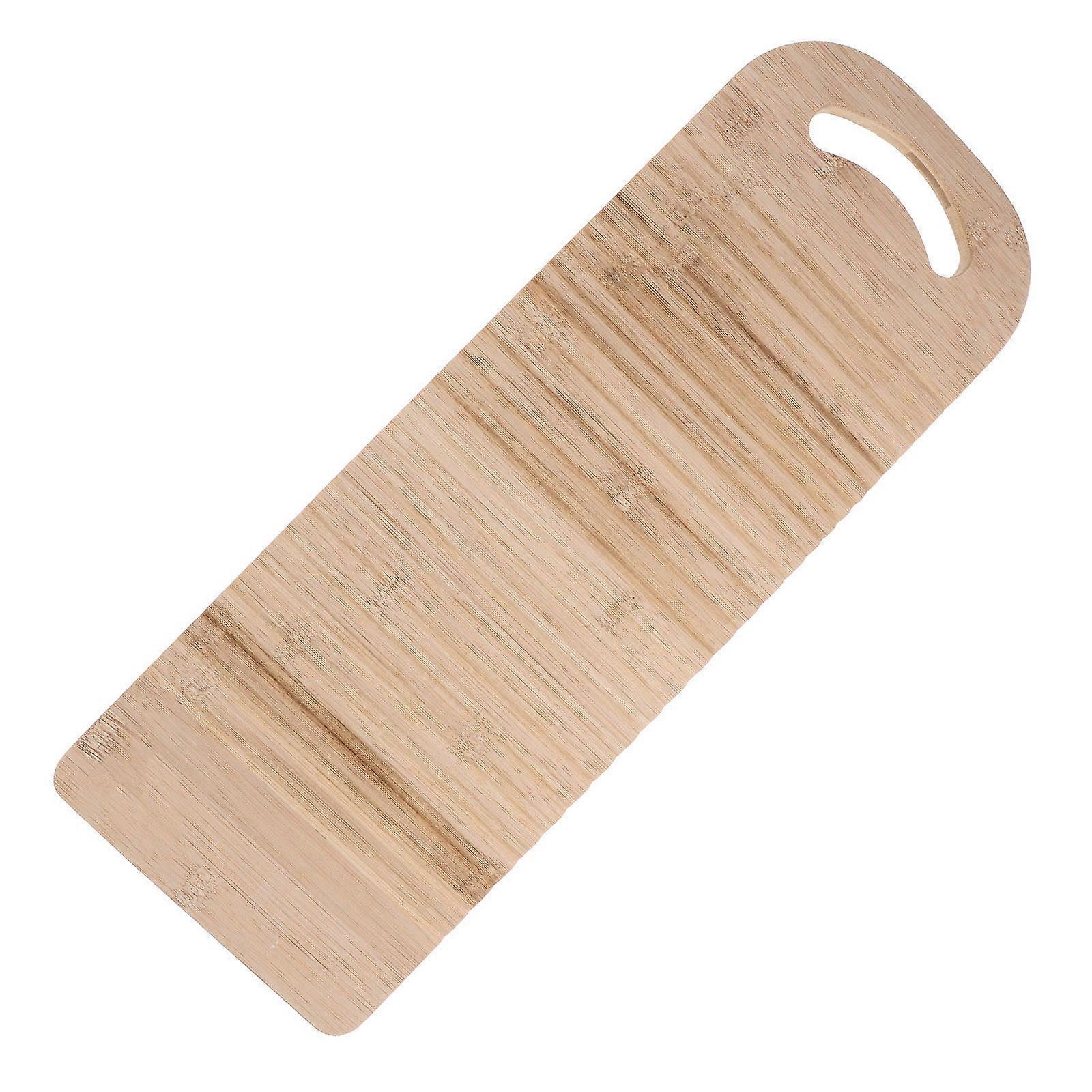 Durable Bamboo Washboard for Laundry 1 Piece Non-Slip Home Use Board