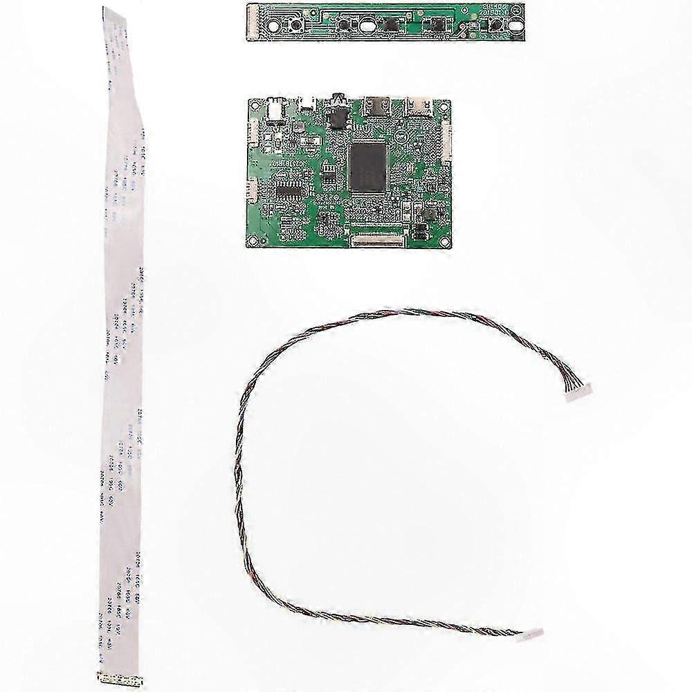 Adjustable 30-Pin EDP LCD Screen Kit with Driver Board for Laptops and Gaming Use (Type B)