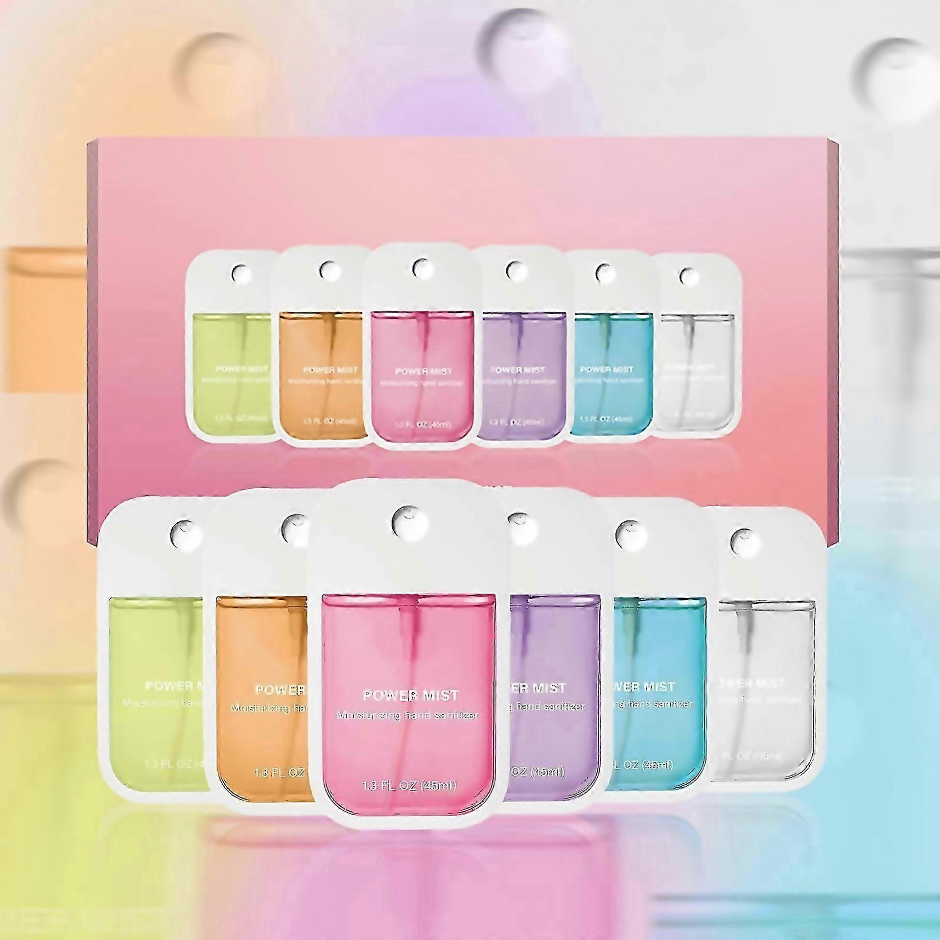For 6 Flavors Power Mist Hand Sanitizer Hand Sanitizer Spray Power Mist Hydrating Hand Sanitizer Spr
