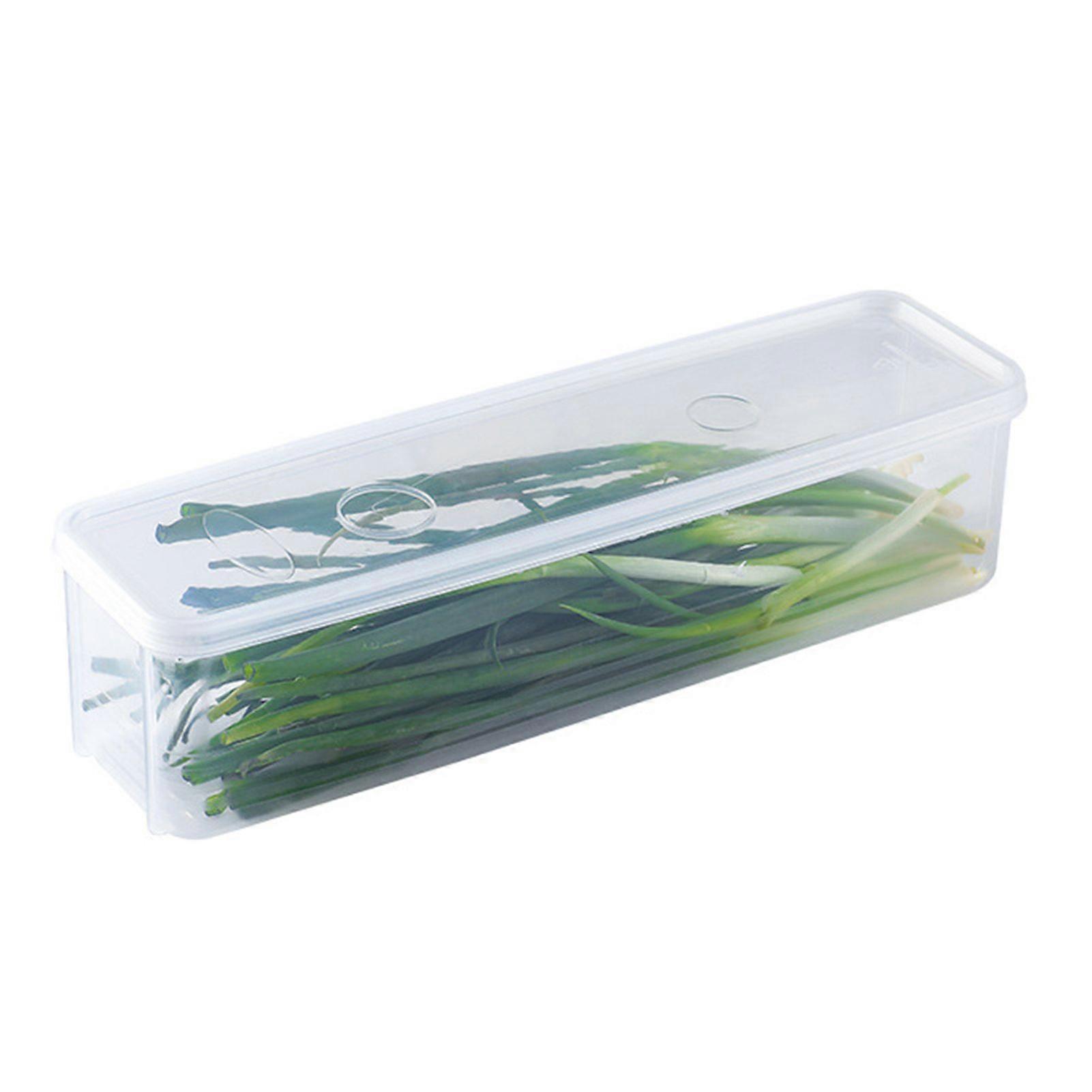 1/2/3/4Pcs Food Storage Box 1.3L Stackable Pasta Organizer Large Capacity Airtight Fridge Container with Safety Cover