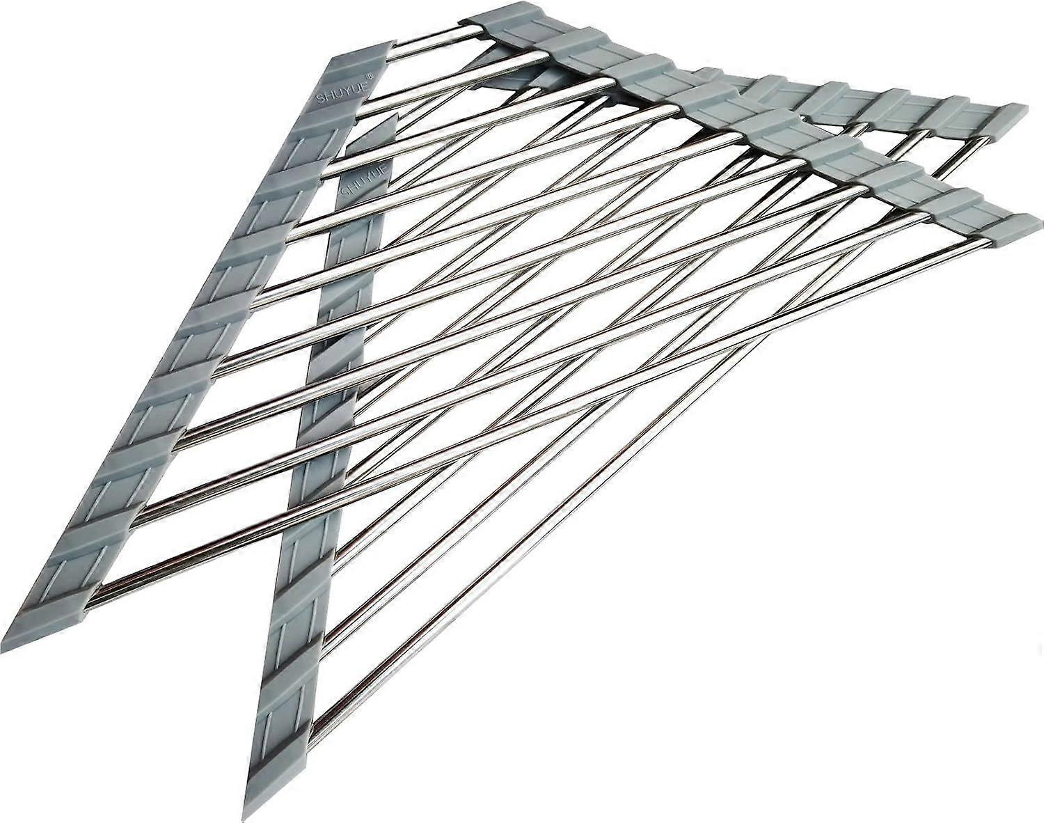 2 Pack Sink Sponge Holder in Sink Dish Drying Rack Corner Sink Strainer for