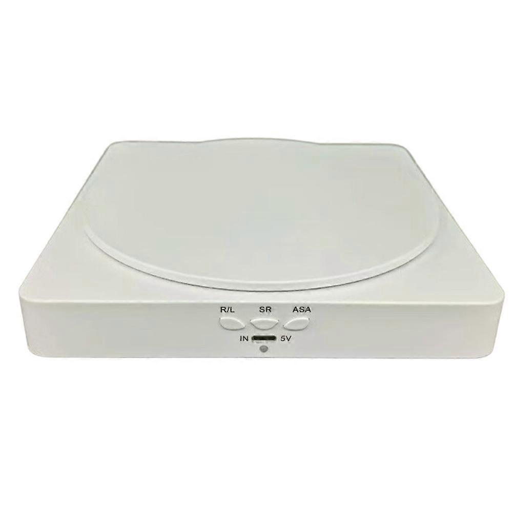 360 Square Degree Motorized Rotating Turntable Display Stand with USB Power Cable for Photography Products and Shows,A