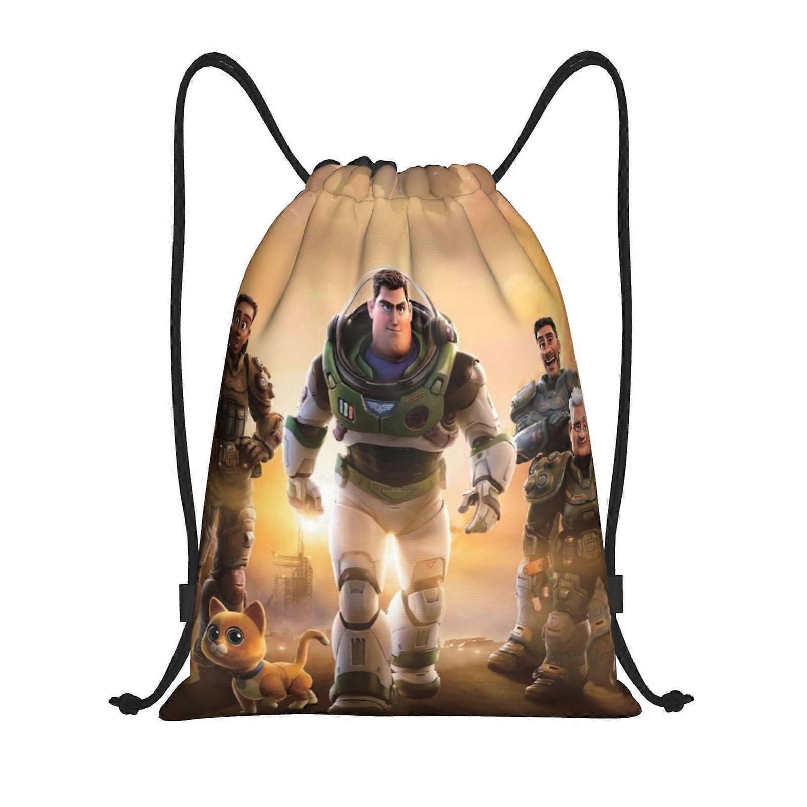 Toy Story Classic Drawstring Bag, Collapsible, Sports, Fitness, Drawstring Bag, Unisex, Beach Sports Travel Bag
