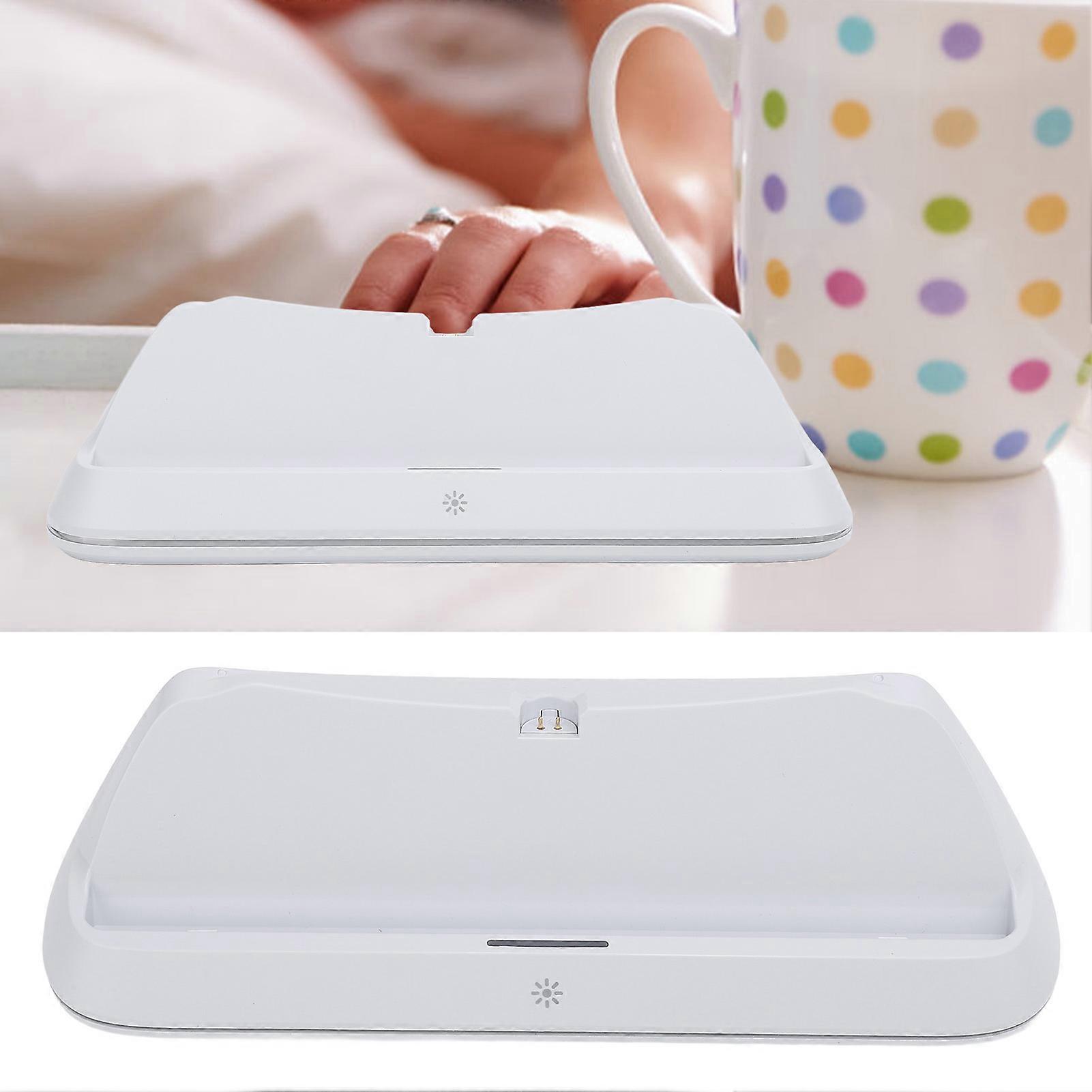 Game Console Charging Stand Portable RGB Light Effect Game Console Charge Base Holder for PS Portal White 