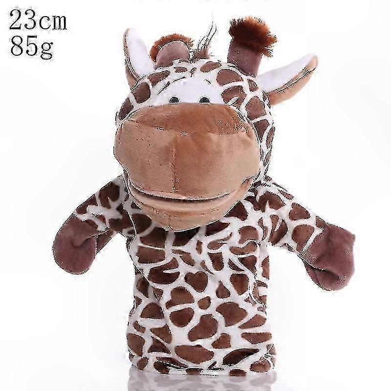 Plush Hand Puppets with Movable Mouth for Kids Animal Characters for Creative Play and Storytelling Fun