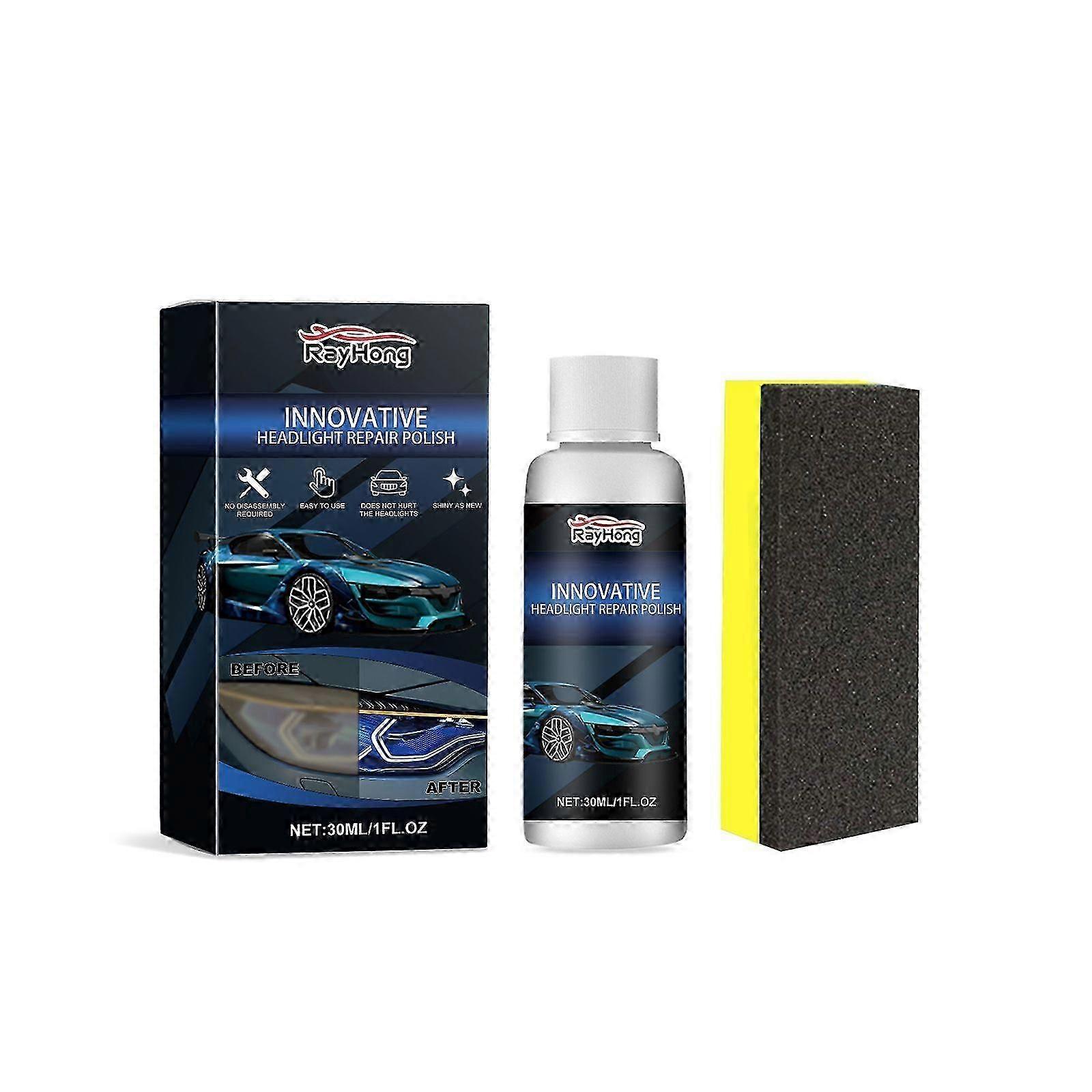 30ml Car Headlight Repair Liquid - Restores Clarity