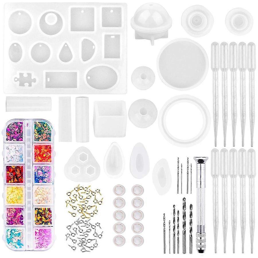 Resin , 149 Pieces Silicone Resin Casting and Tools Kit