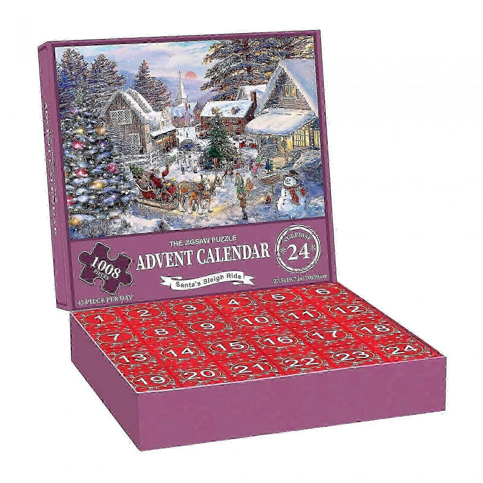 Christmas Puzzle Advent Calendar Puzzle Advent Calendar 2023 for Teens