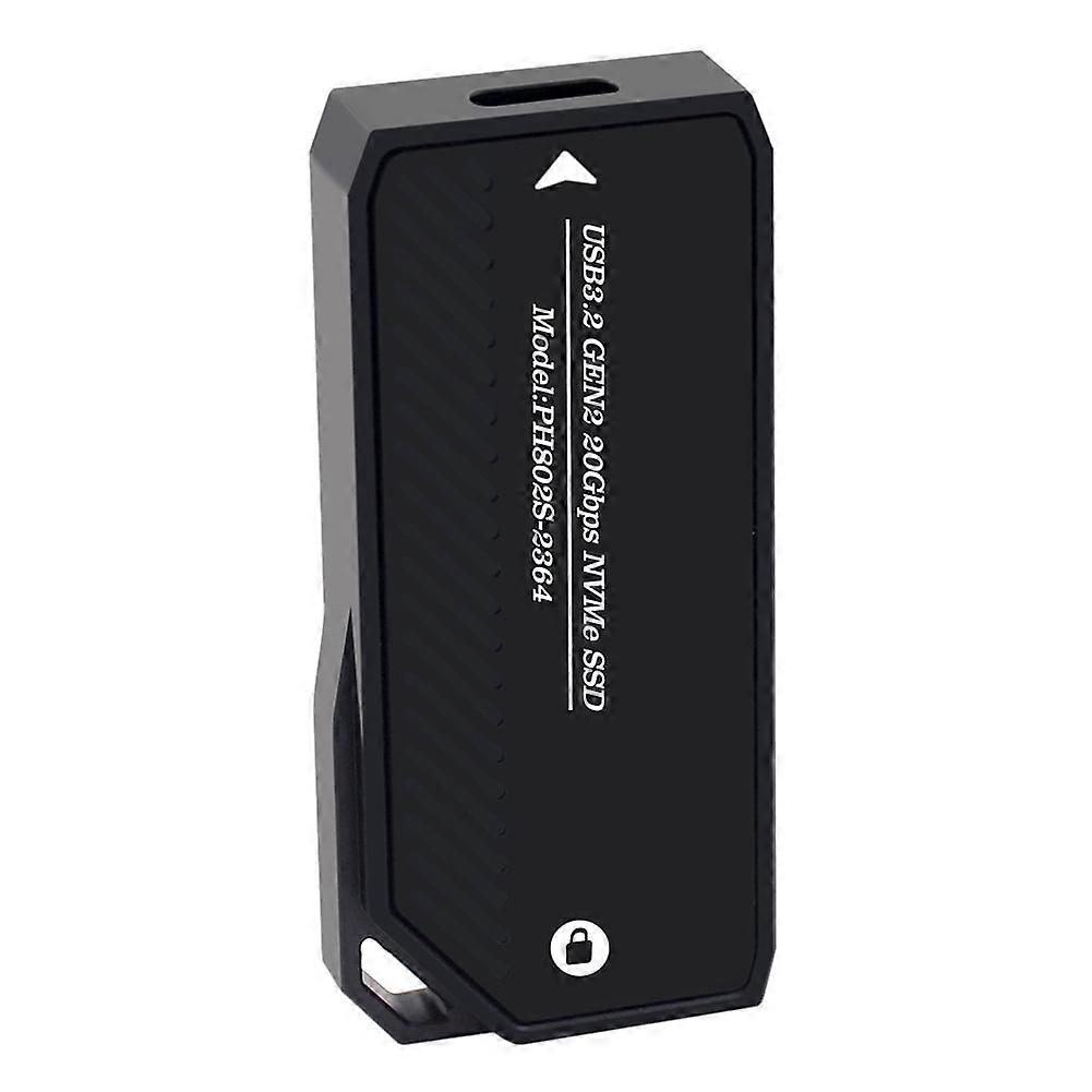 jixopn M.2 To Type-C External SSD Case B Key Support M2 SSD 2280/42/60 (Short)