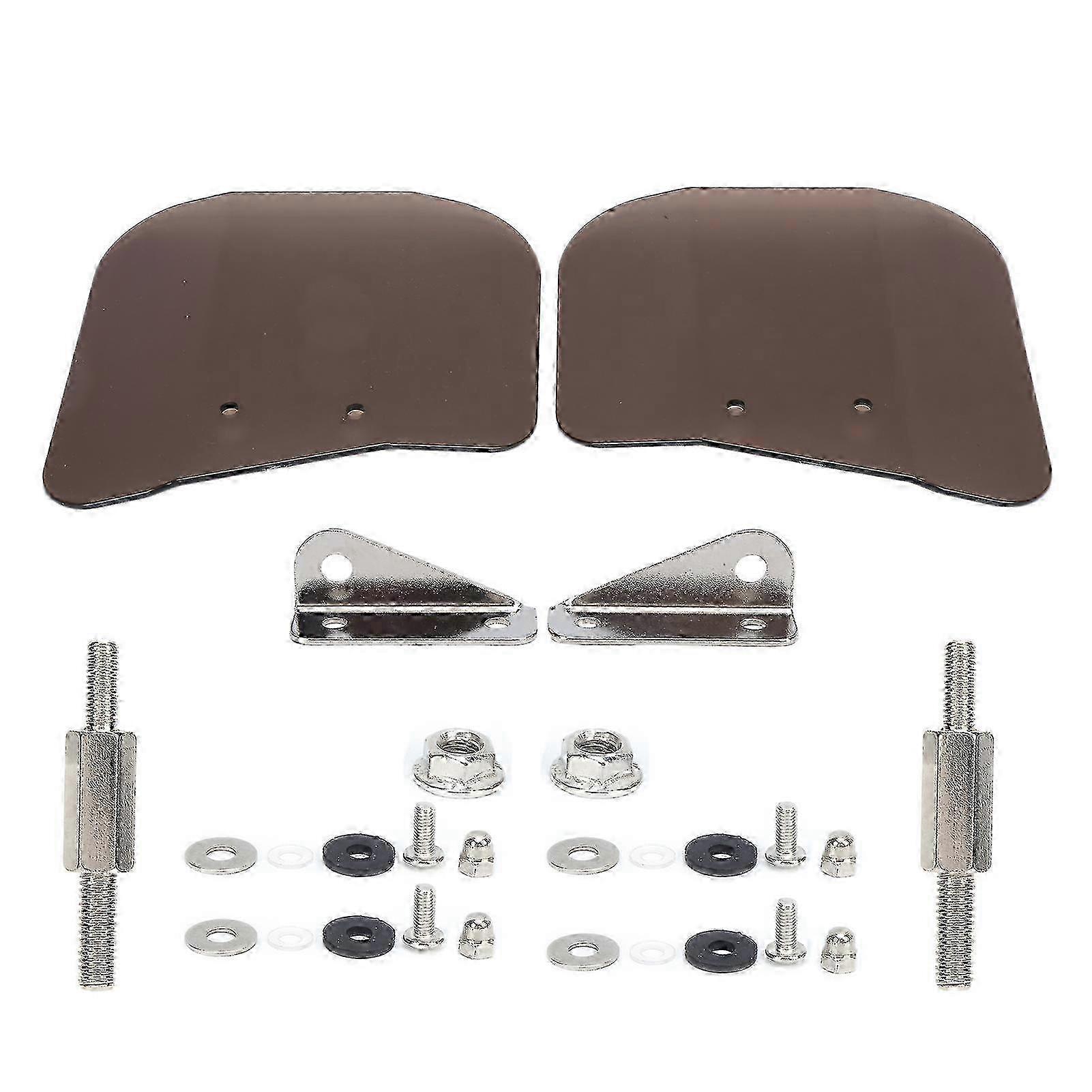 2PCS Motorcycle Hand Guard Plastic Replacement for Compatible Brands Gold Wing GL1800 2001-2016