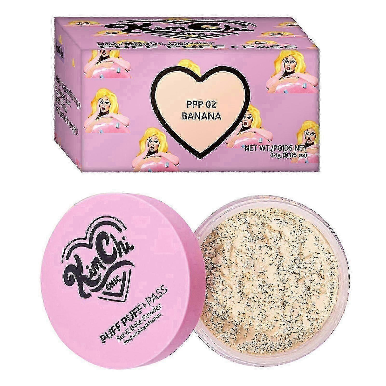 Puder utrwalający Blurring dla kobiet, matujący puder do twarzy, regulujący wydzielanie sebum, do codziennego makijażu