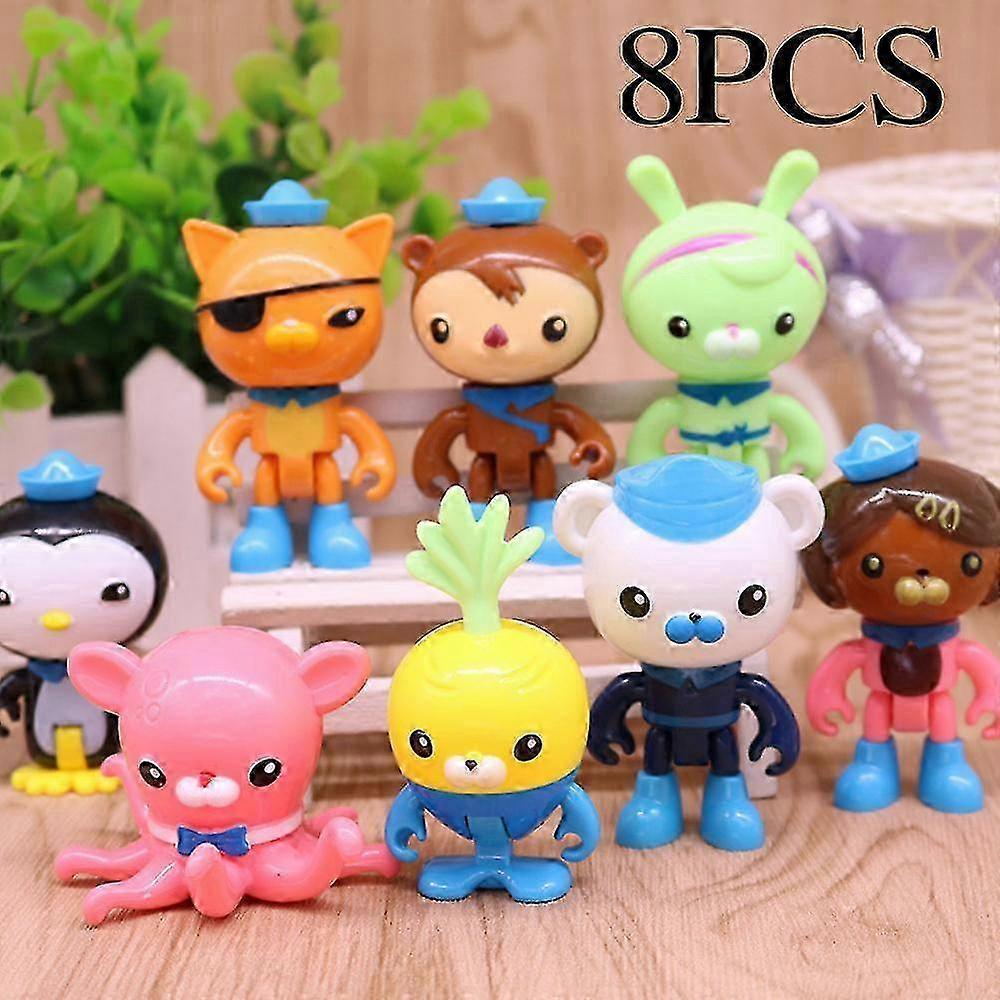 The Octonauts Character Figures Playset, 8-Piece Collection