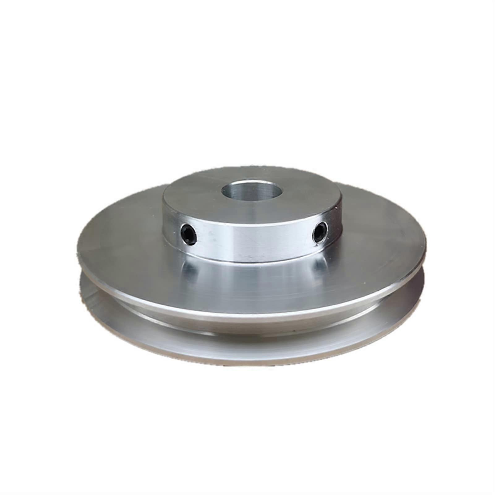 Timing Pulley Aluminum Alloy Single Groove for Spindle Motor and 3D Printer, 16mm Bore, 100mm Width