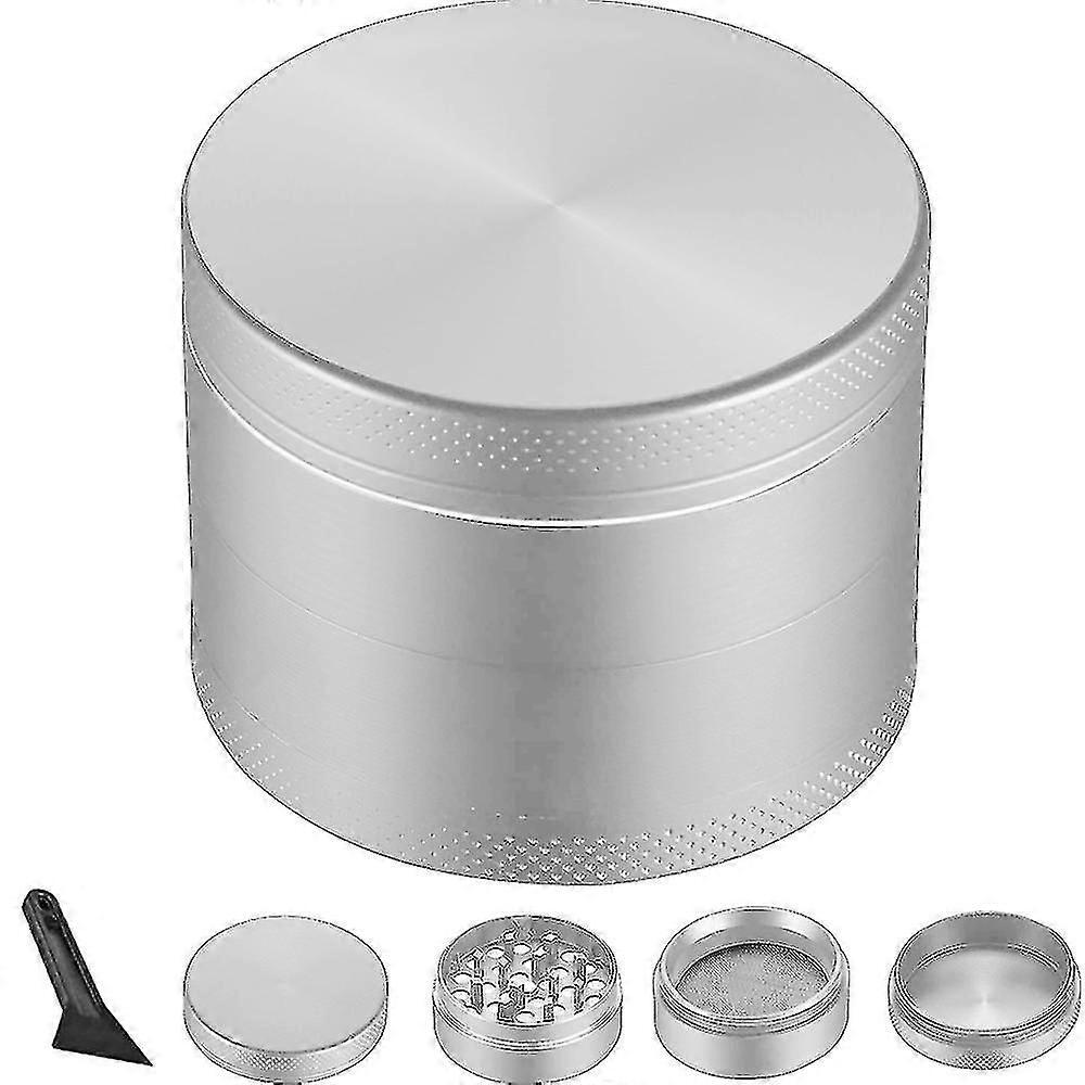 4-layer2" Herb Grinde, Zinc Alloy  Manual Grinder, Spice Grinder