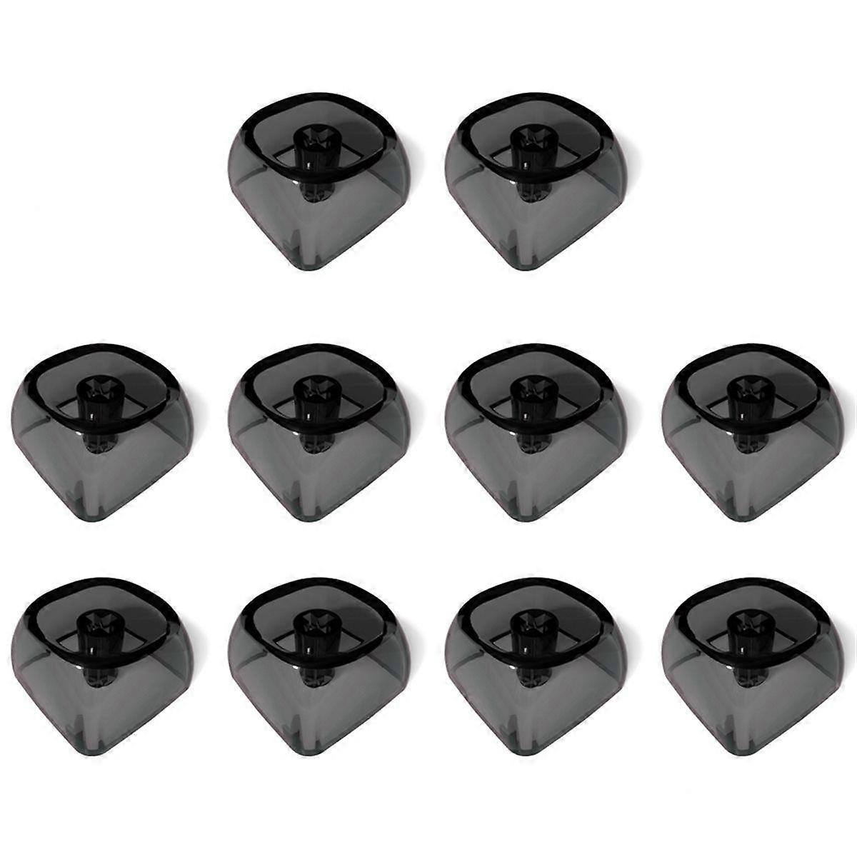 10Keys MOA 1U Keycap Transparents PC Crystal Blank Keycaps for MX Switches Gaming Keyboard Transpare