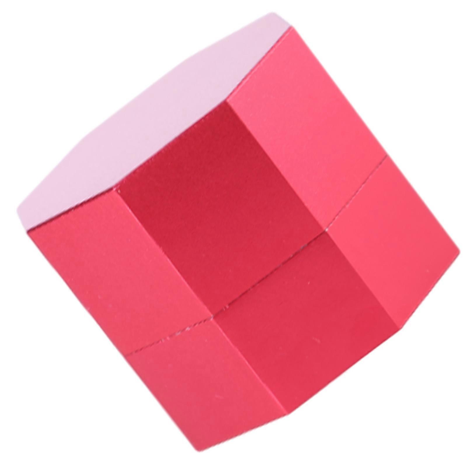 Aluminum  Billiard Cue Chalks Holder Replacement Octagonal Pool Chalks Holder Aluminum Cue Chalks Box Enduring  Red