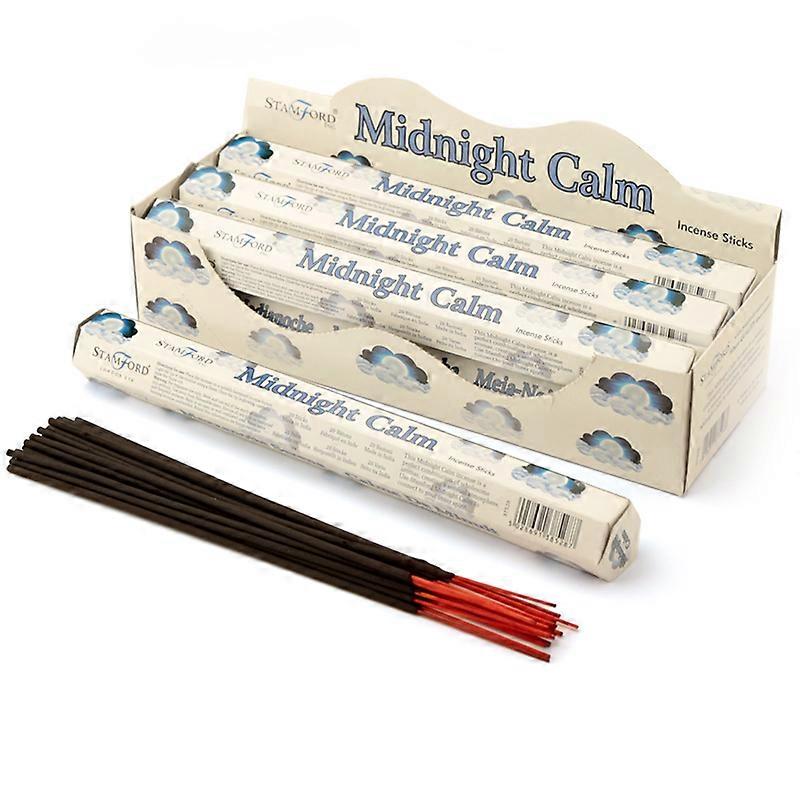 Stamford Hex Incense Sticks - Midnight Calm 6 Pack