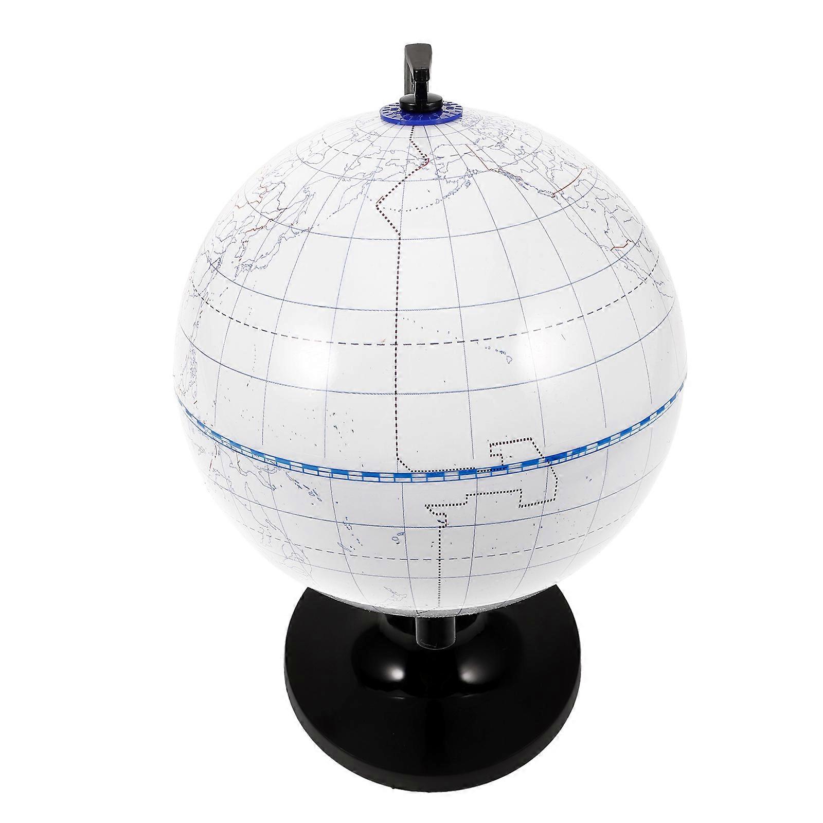 Blank Globe Crafting Model Perfect For Educators Decorate And Teach Geography 1Pack