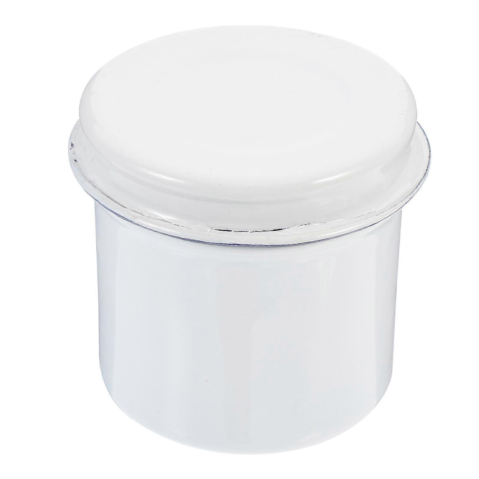 Sterilization Jar Porcelain for Alcohol Container Cotton Holder Storage