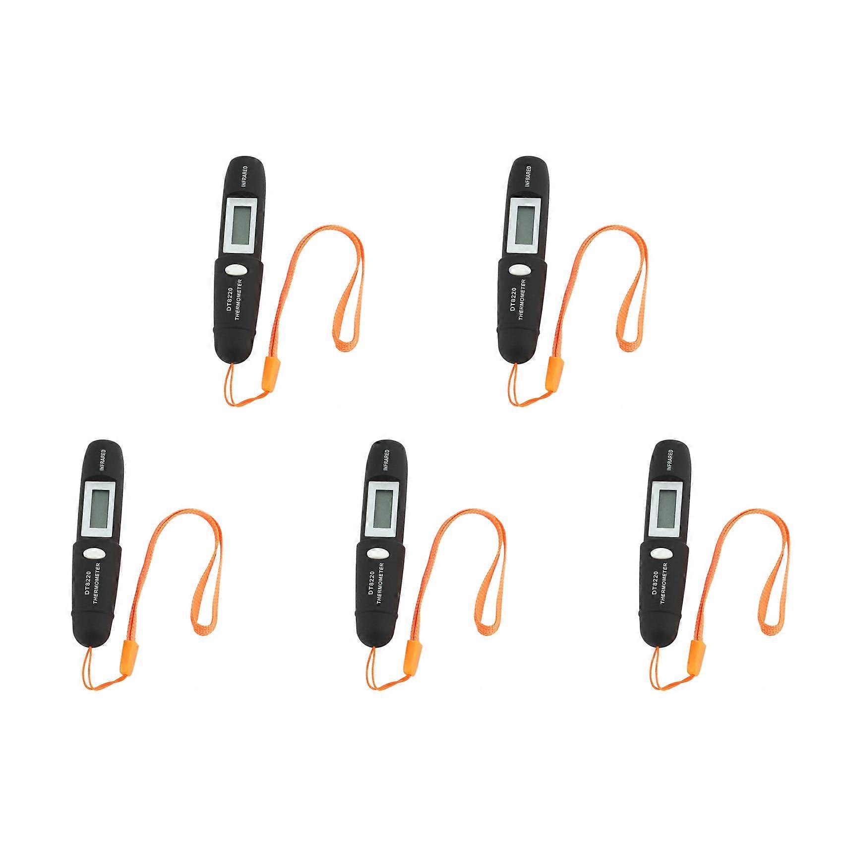 5X Non-Contact Mini Infrared Thermometer IR Temperature Measuring Digital LCD Display Infrared Thermometer Pen DT8220
