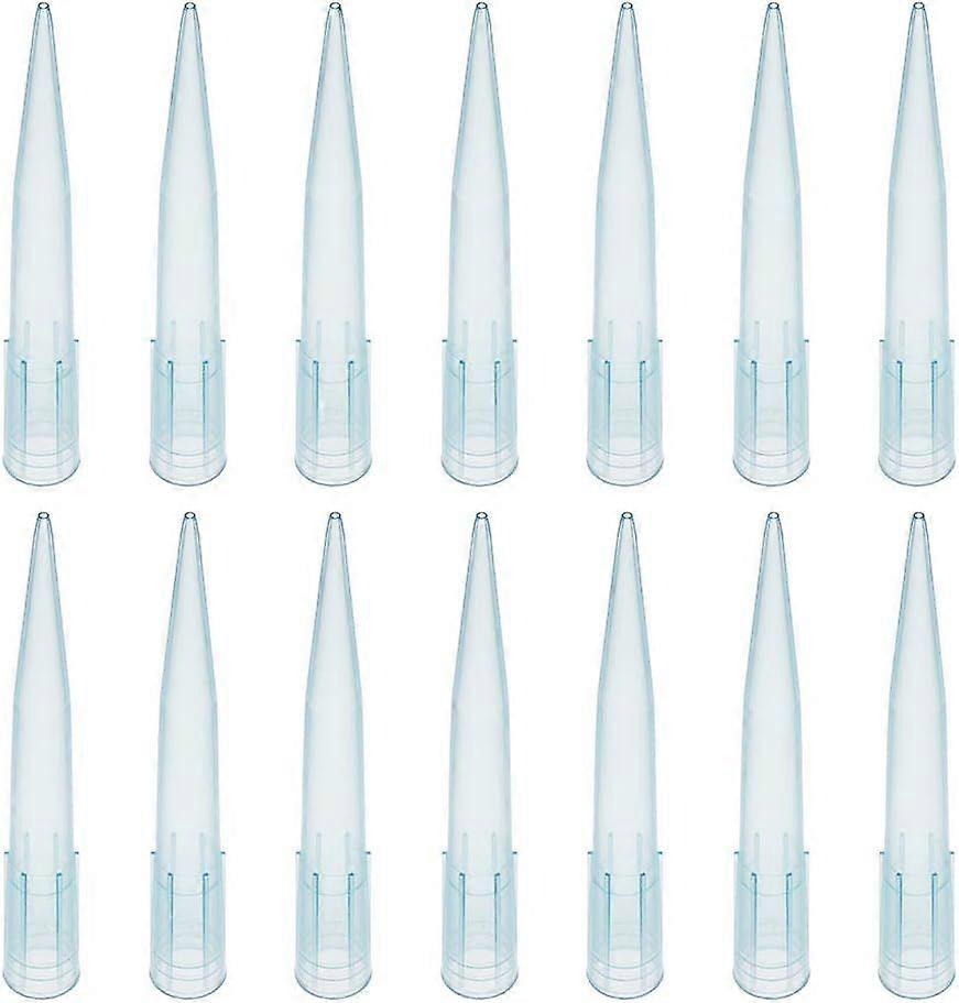 380~400pcs Pipette Tips Plastic Pipettor Tip Pipettor Pipette Tips Clear Blue 1000ul/1ml for Lab Supplies Microchemical ExperimentPolypropylene