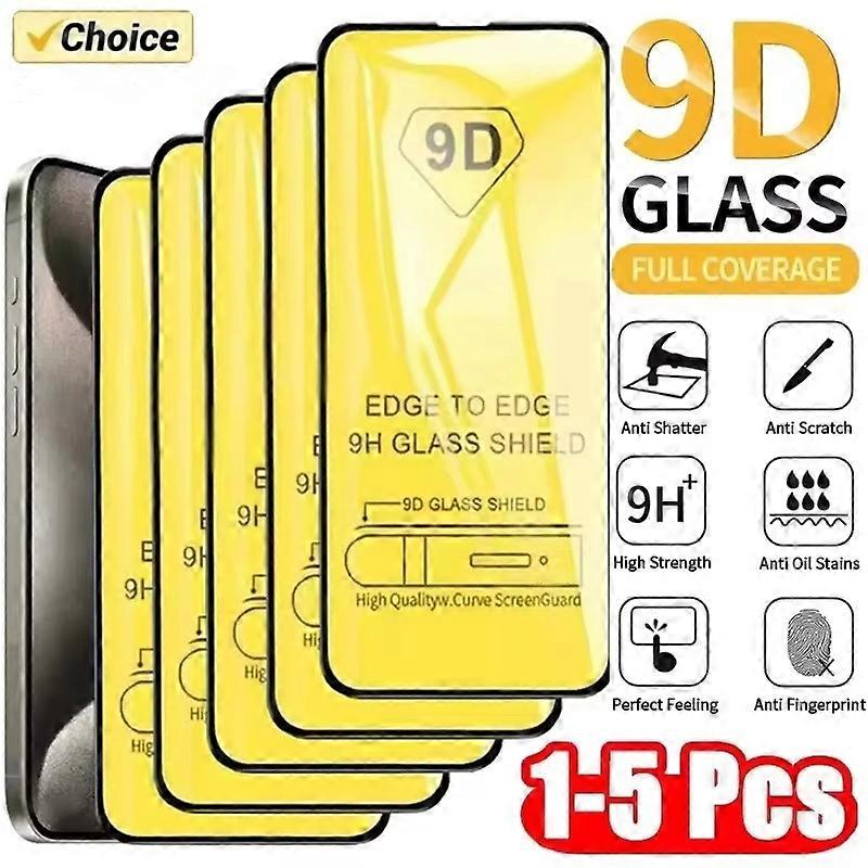 9D Tempered Glass For Samsung S25 Ultra S23 S24 FE Plus A16 A56 5g A55 A54 A07 A53 A26 A35 A17 A73 A06 M55 A25 Screen Protector