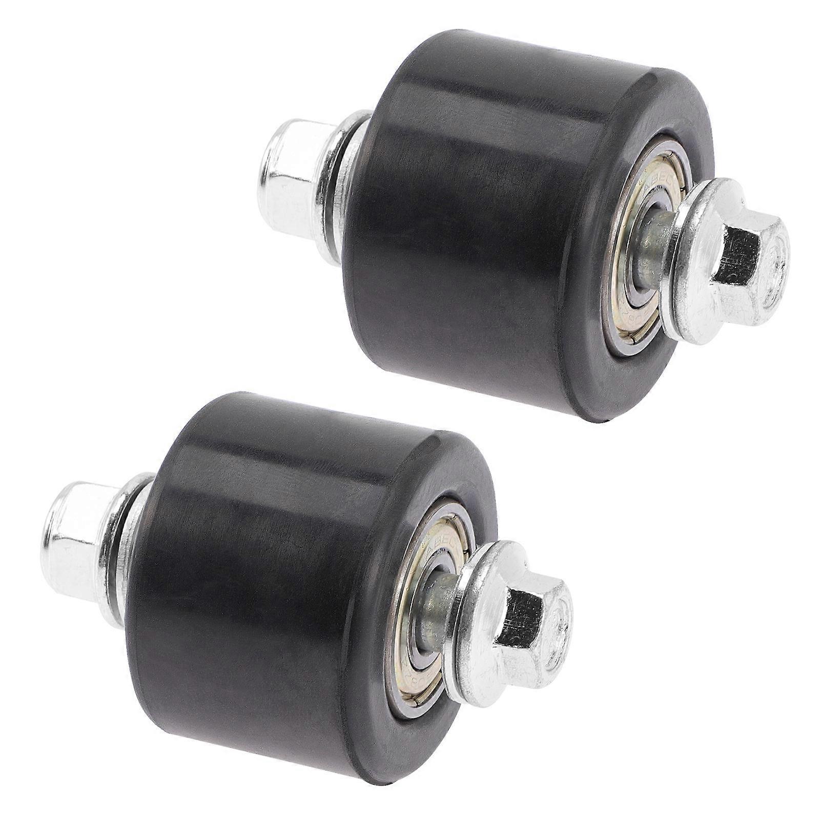Chain Roller Tensioner for Motorcycle Chain Guide Sprocket 2Pcs