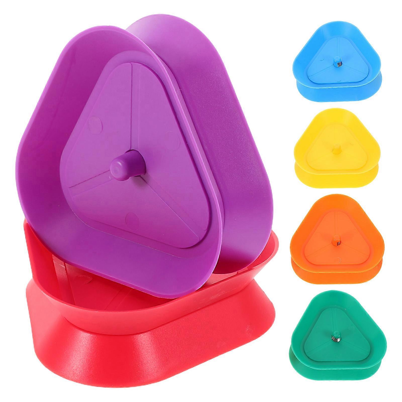 Card Holders for Parties Plastic Triangle Playing Card Holders 18Pcs