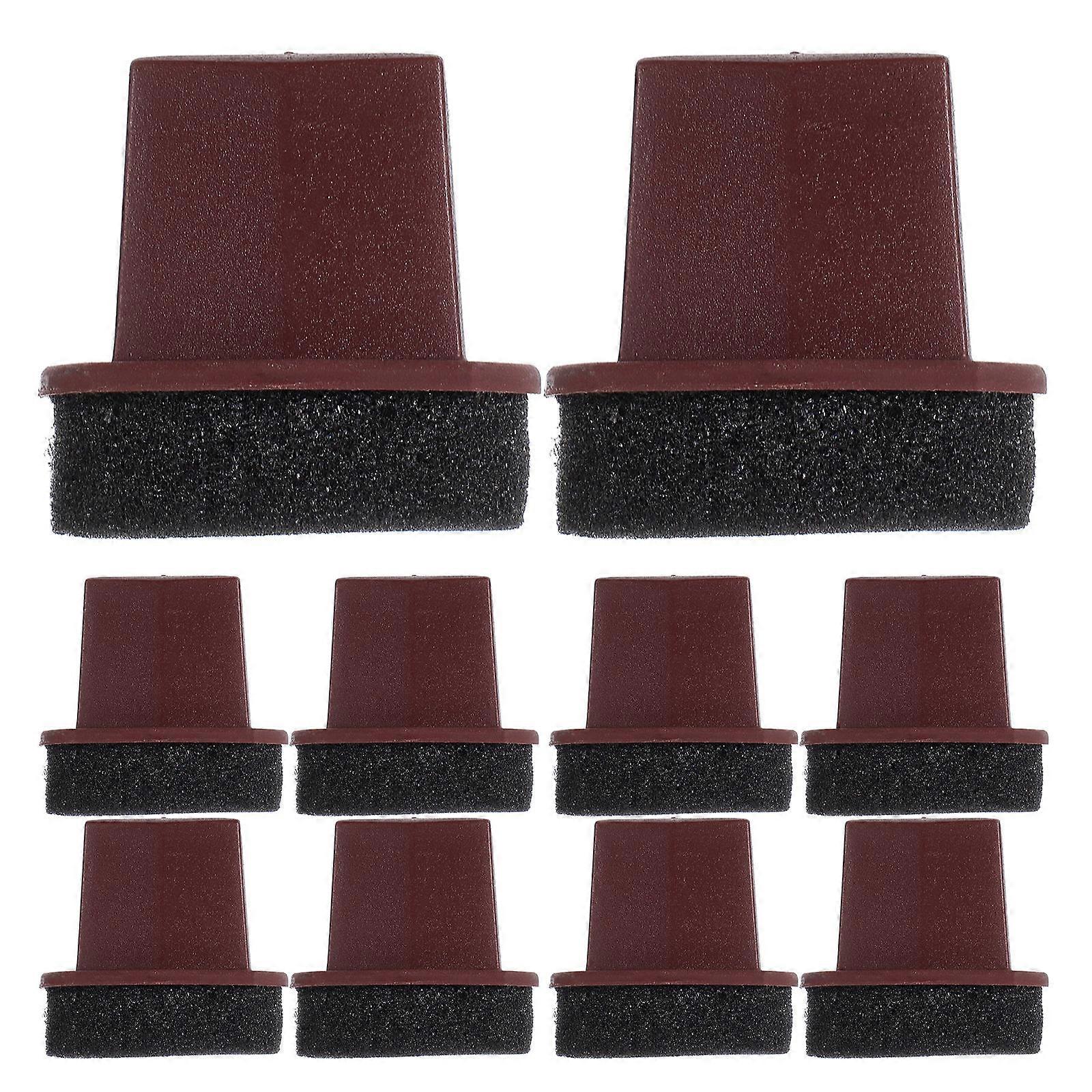 Sponge Applicator Brushes For Painting Ergonomic Handheld Design For Diy Enthusiasts And Artists Multi 4 80X4 70X3 30Cm Paint Application 10Pcs