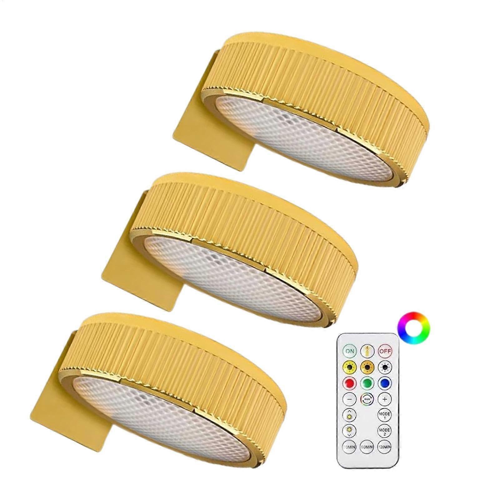 Battery Operated Picture Light with Remote, Adjustable Color Temperature LED Art Lamp for Living Room