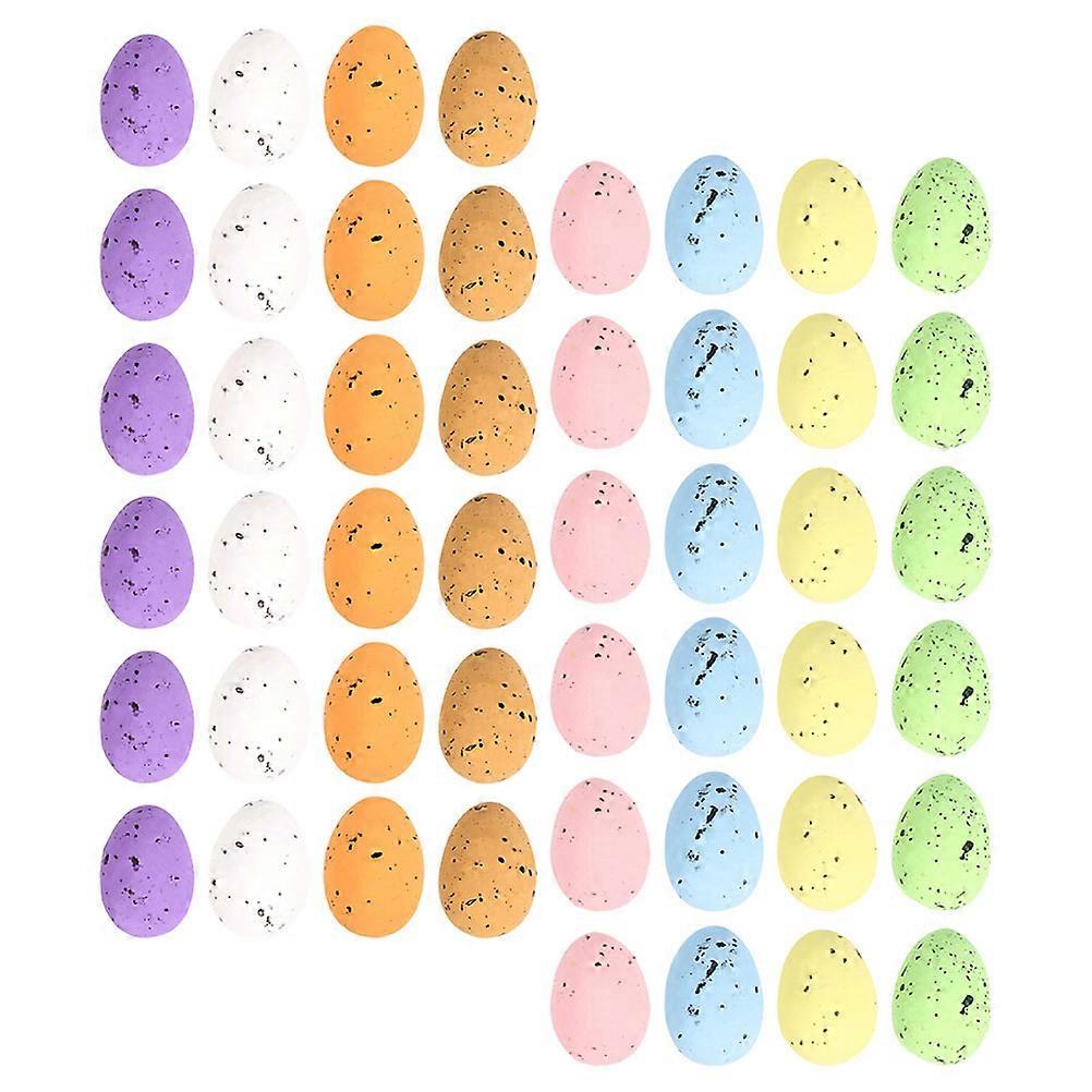 Easter Party Foam Eggs Small Foam Eggs Decorations 400Pcs Colored