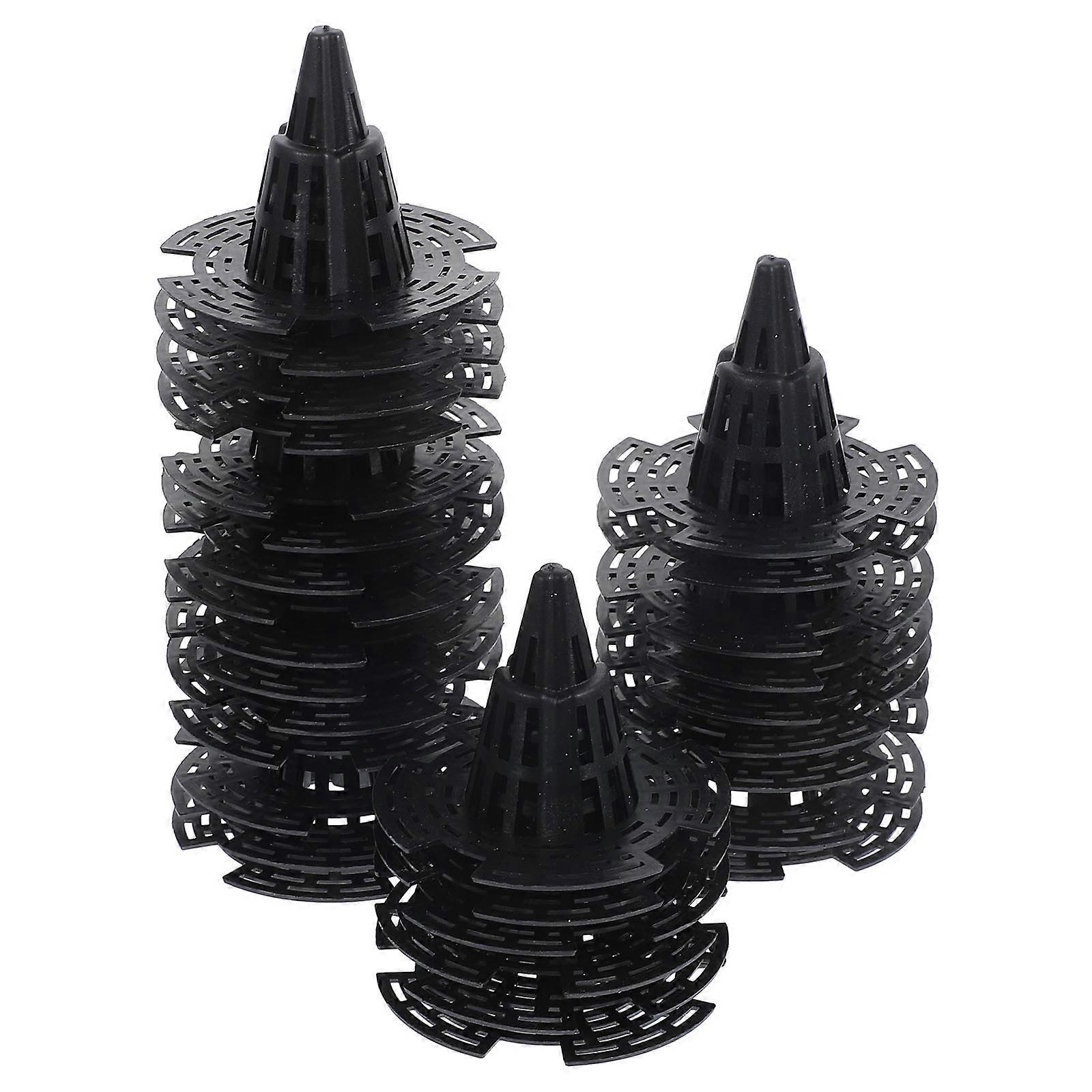 Planter Insert Cone Flowerpot Bottom Cushions for 90Pcs Plastic Mesh Pads