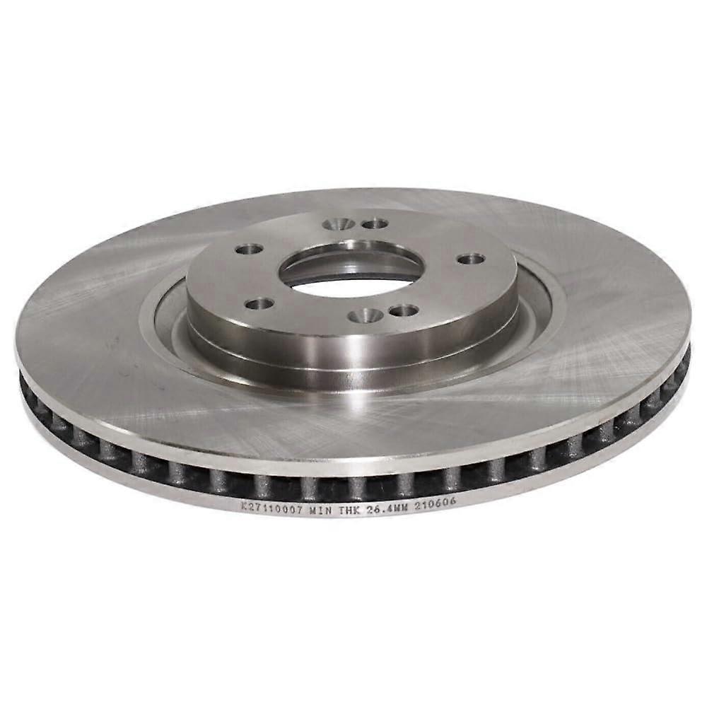 Front Brake Rotor 12.6 Inch Cast Iron for Driver and Passenger Side Precision Fitment