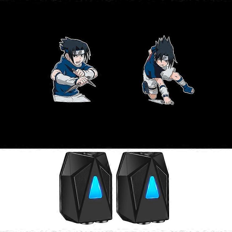 F3 2Pcs/Set Car Dynamic Welcome Light Car Door Projector Lights LED Logo Shadow Emblems Wireless Lig