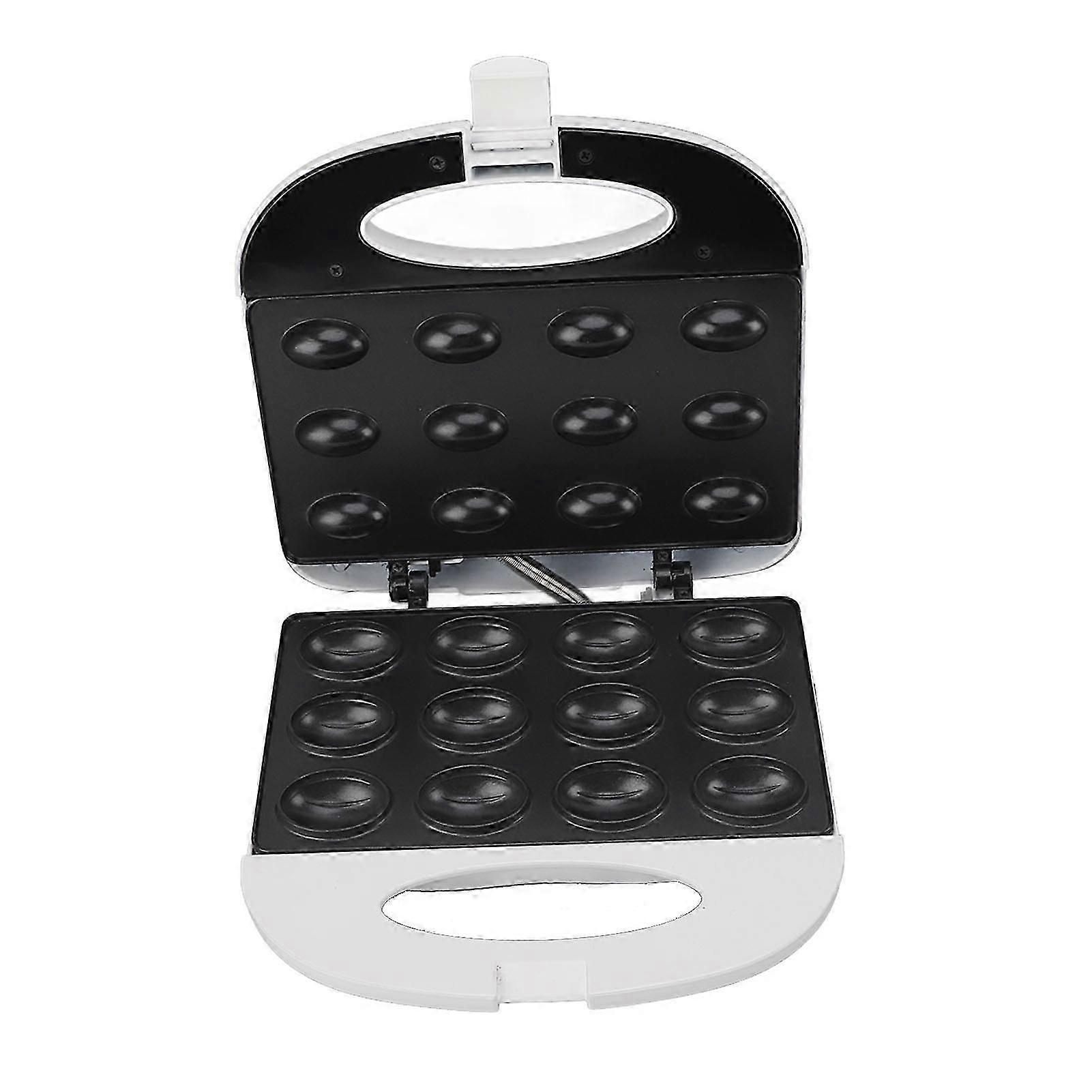 Nut Waffle Bread Machine 12pcs Capacity Double Sided Anti Stick Adjustable Temperature Electric Walnut Cake Maker for Breakfast