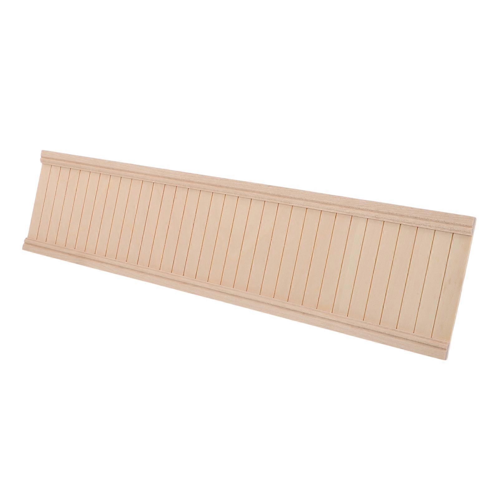 Tiny House Accessories Mini Wainscoting for Decor Wood Paneling
