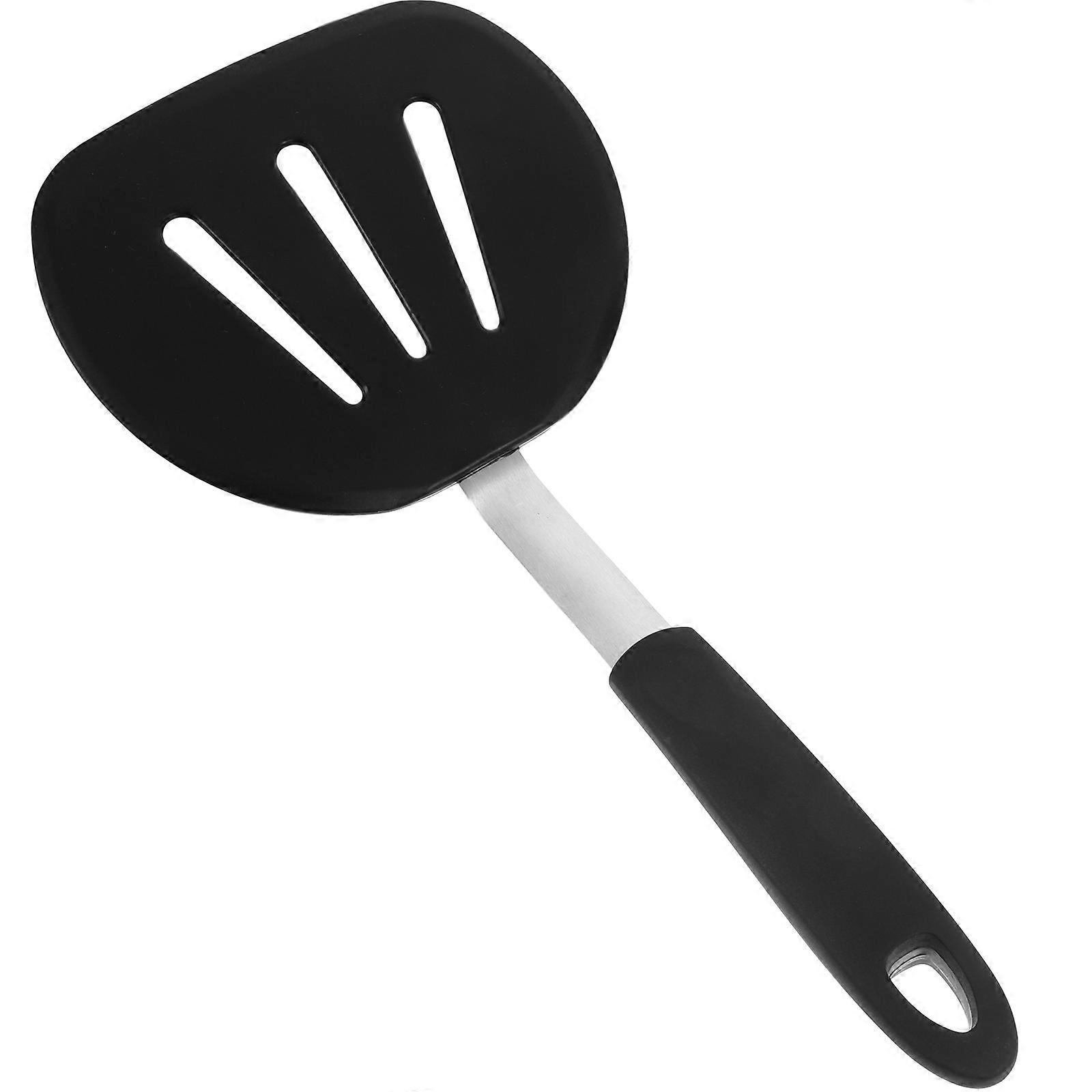 Multi-Function Slotted Frying Spatula Silicone for Cooking Kitchen Use