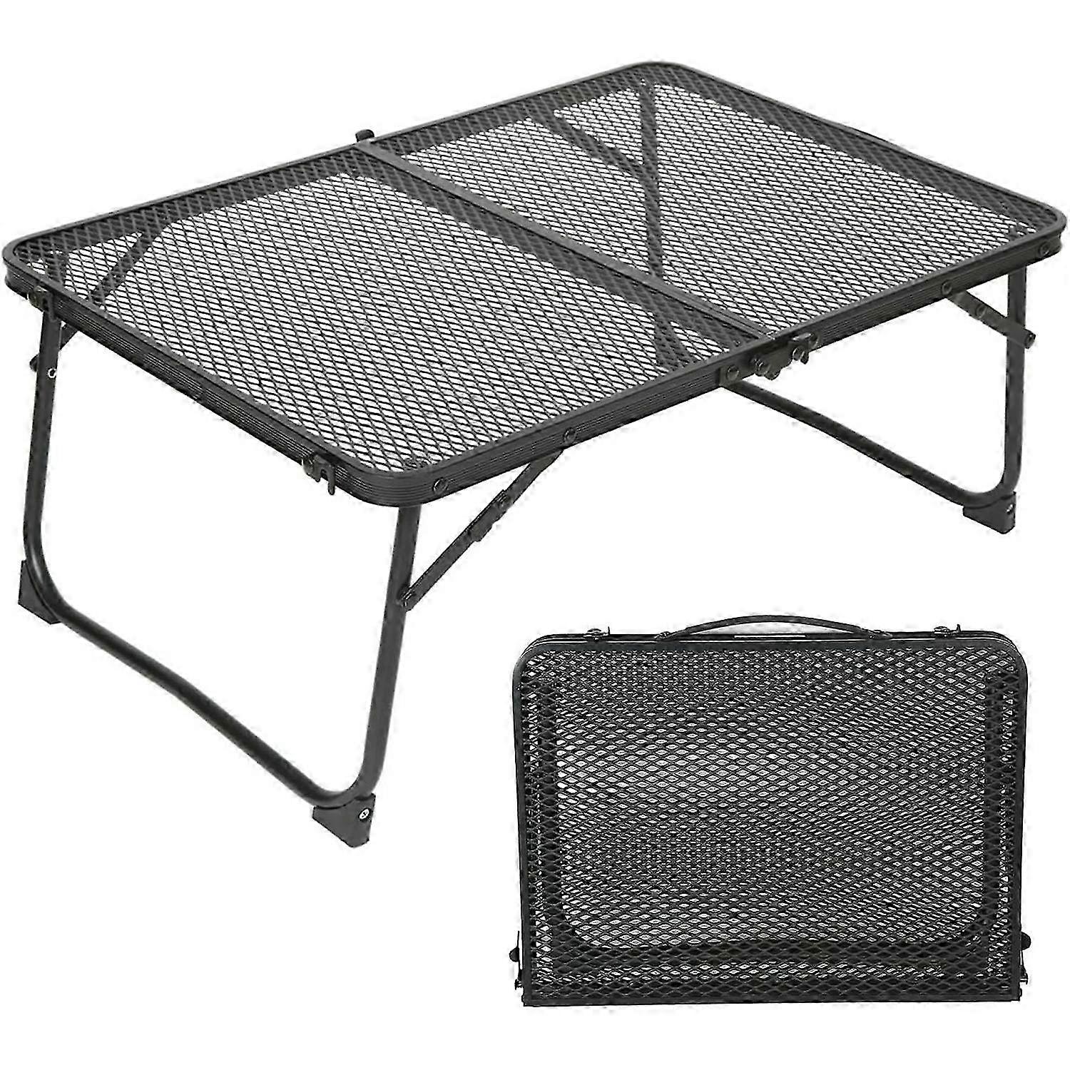 2025 Folding Camping Table, Mini Portable Grill Picnic Table for Grill Picnic