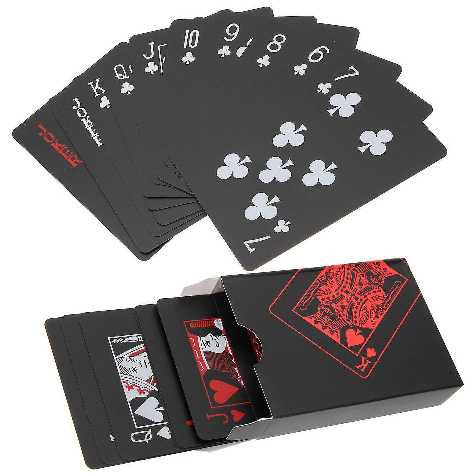Themed Playing Cards 2 Boxes Party Game Rectangle Cards Waterproof For BBQ Games