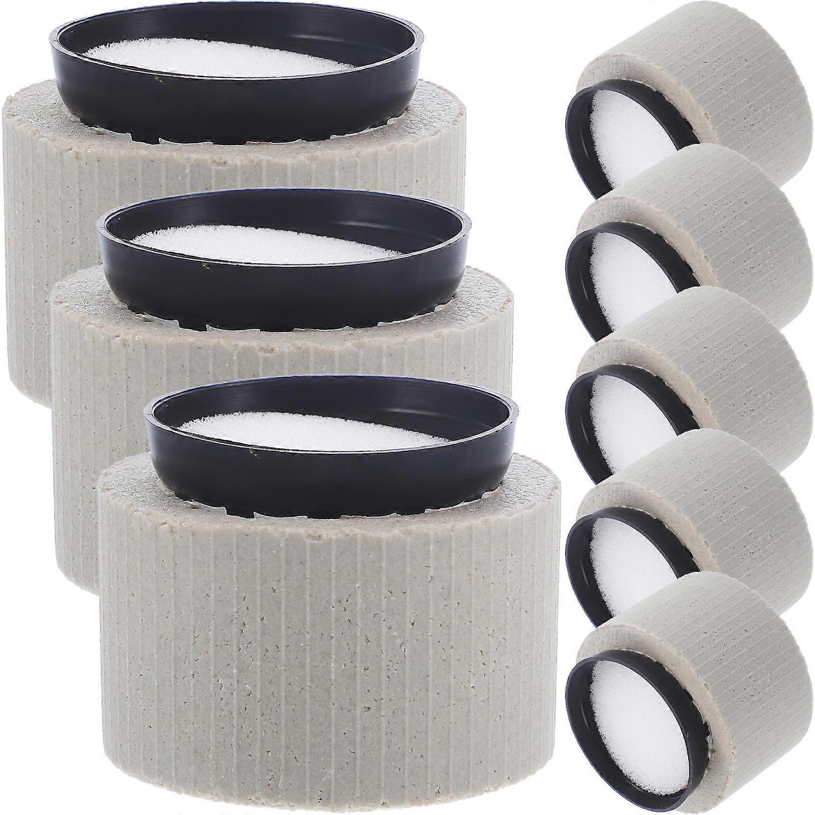 Ceramic Water Plants Ring Holder for Aquatic Plant Fixing 1Set