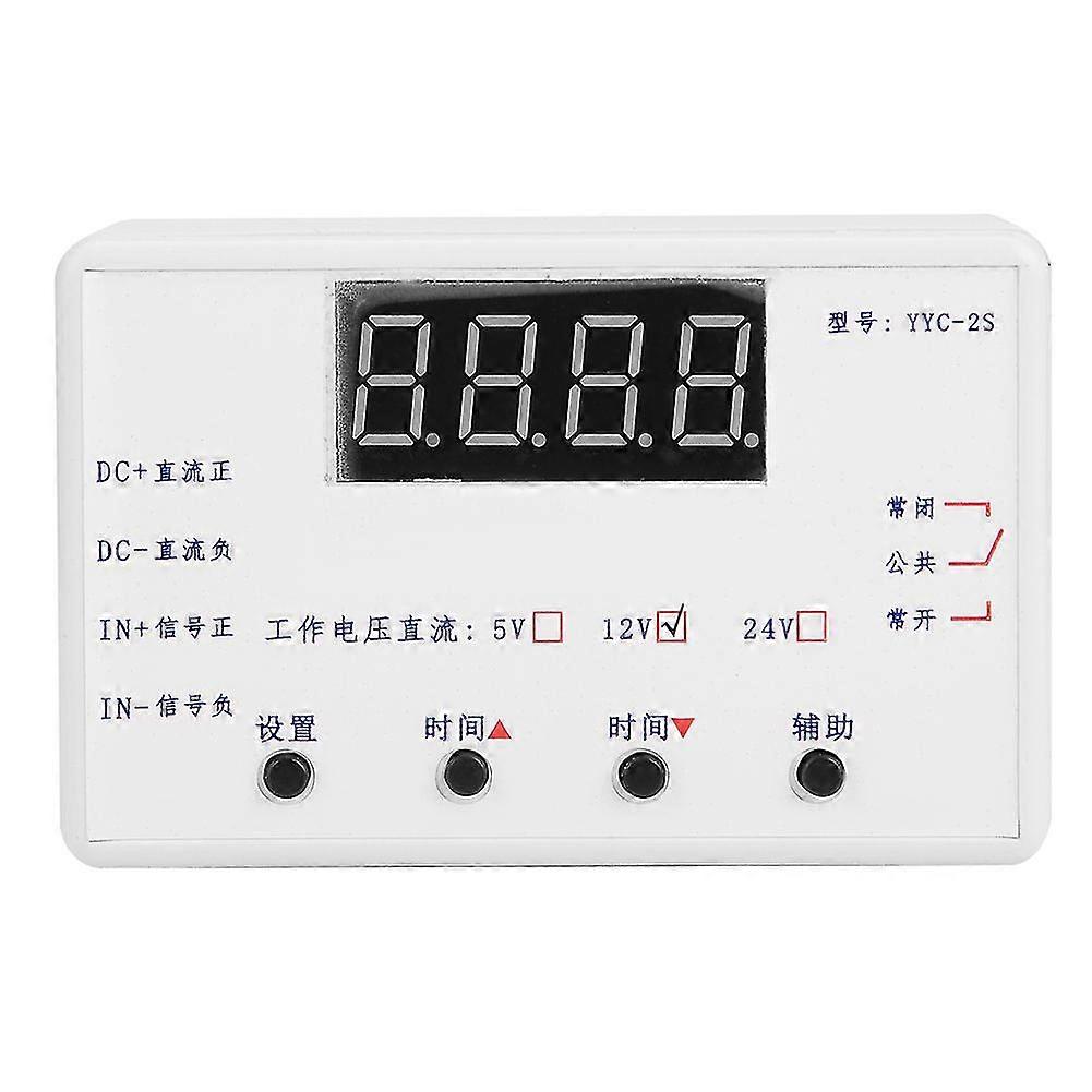 LED Display Adjustable Timer Relay Automation Control Switch Module (12V) 25-26