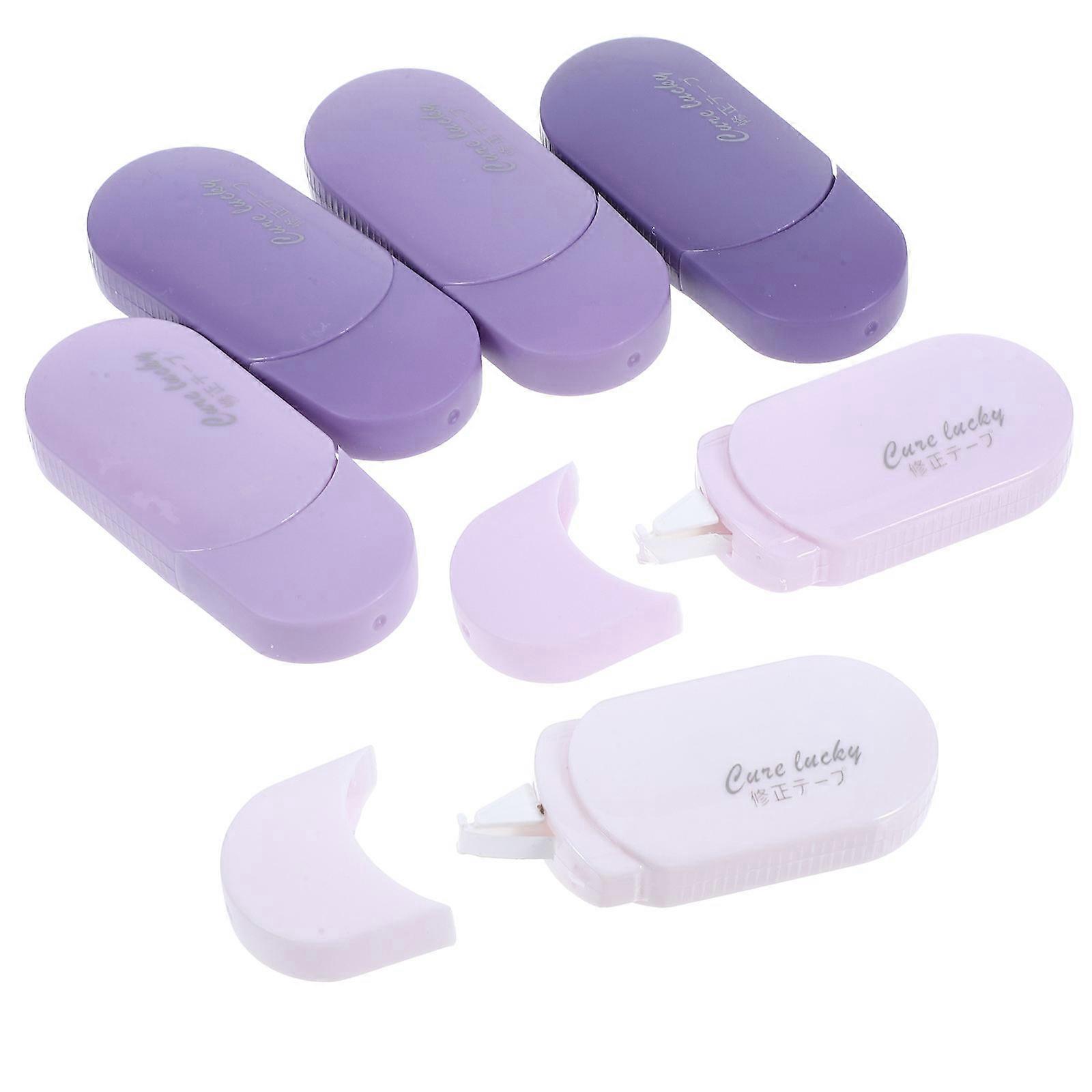 24Pcs Correction Tape for School Use Large Capacity Purple Plastic