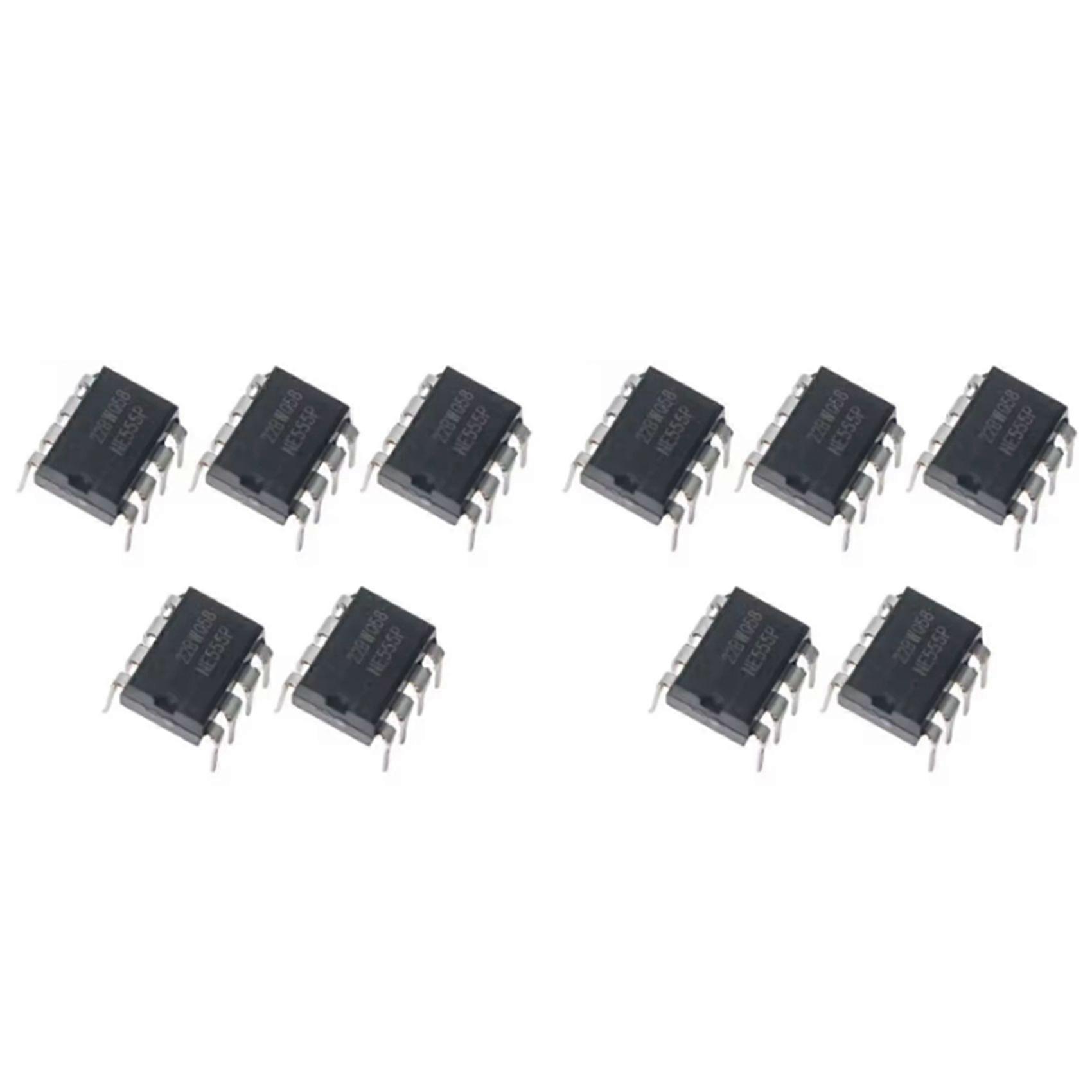 100 PCS Integrated Circuits NE555 NE555P DIP-8 IC Chip Kit