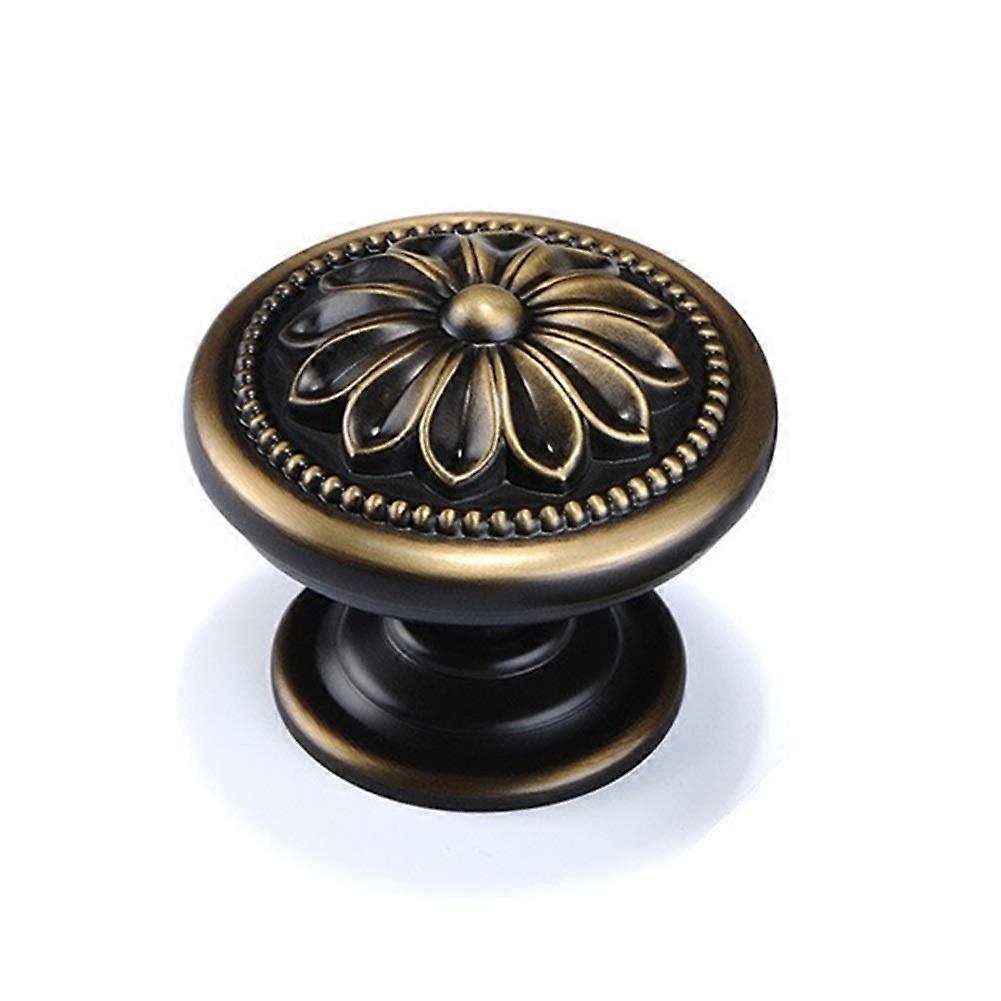 Solid Brass Cabinet and Door Handle Single Hole Modern Wardrobe Pull Ergonomic Grip 48mm 34mm Ref:7719