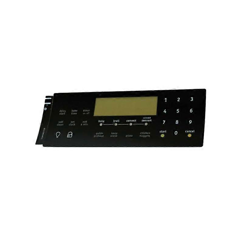 316419821 Range Oven Control Overlay Replacement Black Panel for Electrolux Frigidaire