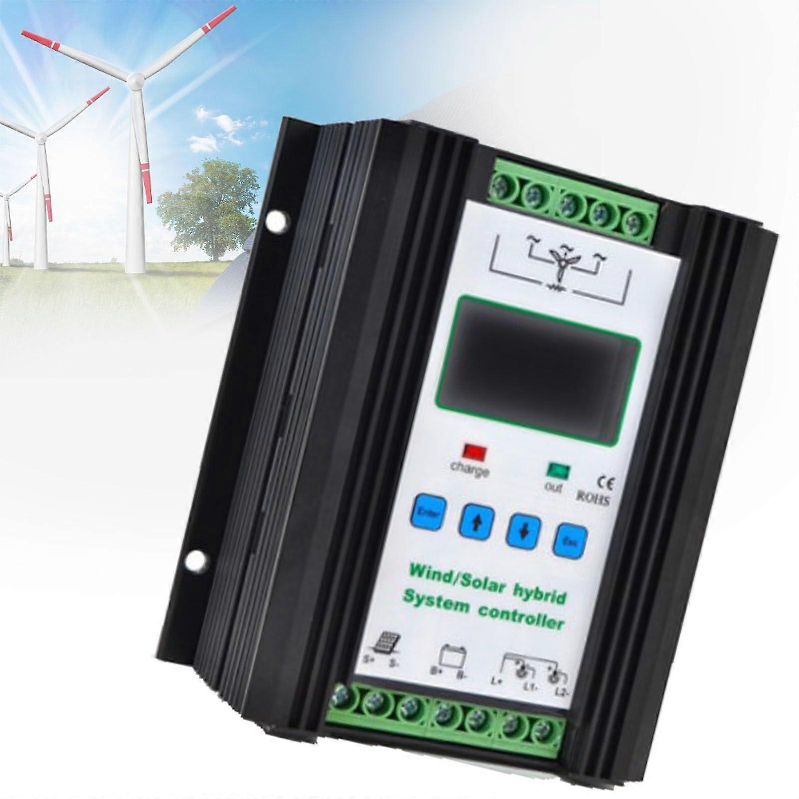 Hybrid Wind Solar Charge Controller 12V 5000W12000W for Off Grid Battery Optimization