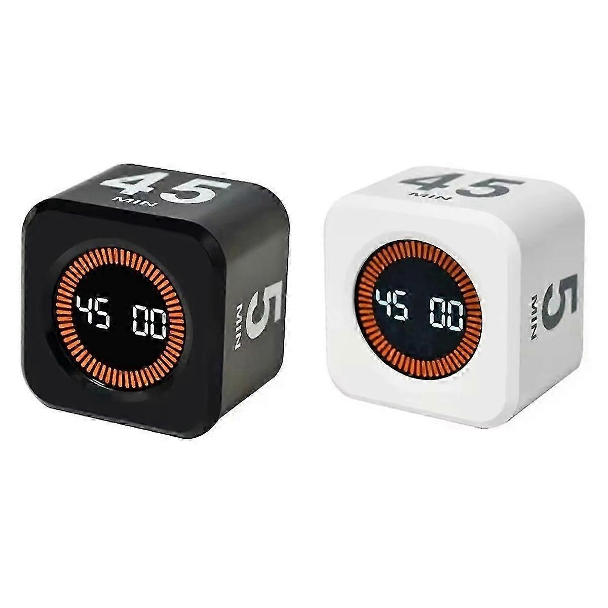 Timer Cube Timer Visual LED Display Time Kids Time Management Kitchen Countdown Timer
