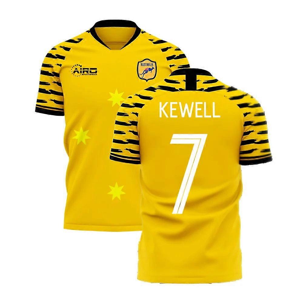 Australia 2025-2026 Home Concept Football Kit (Libero) (KEWELL 7