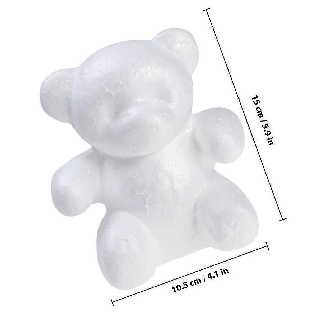 White Bear Shape for DIY Balls Modelling Polystyrene Foam Craft